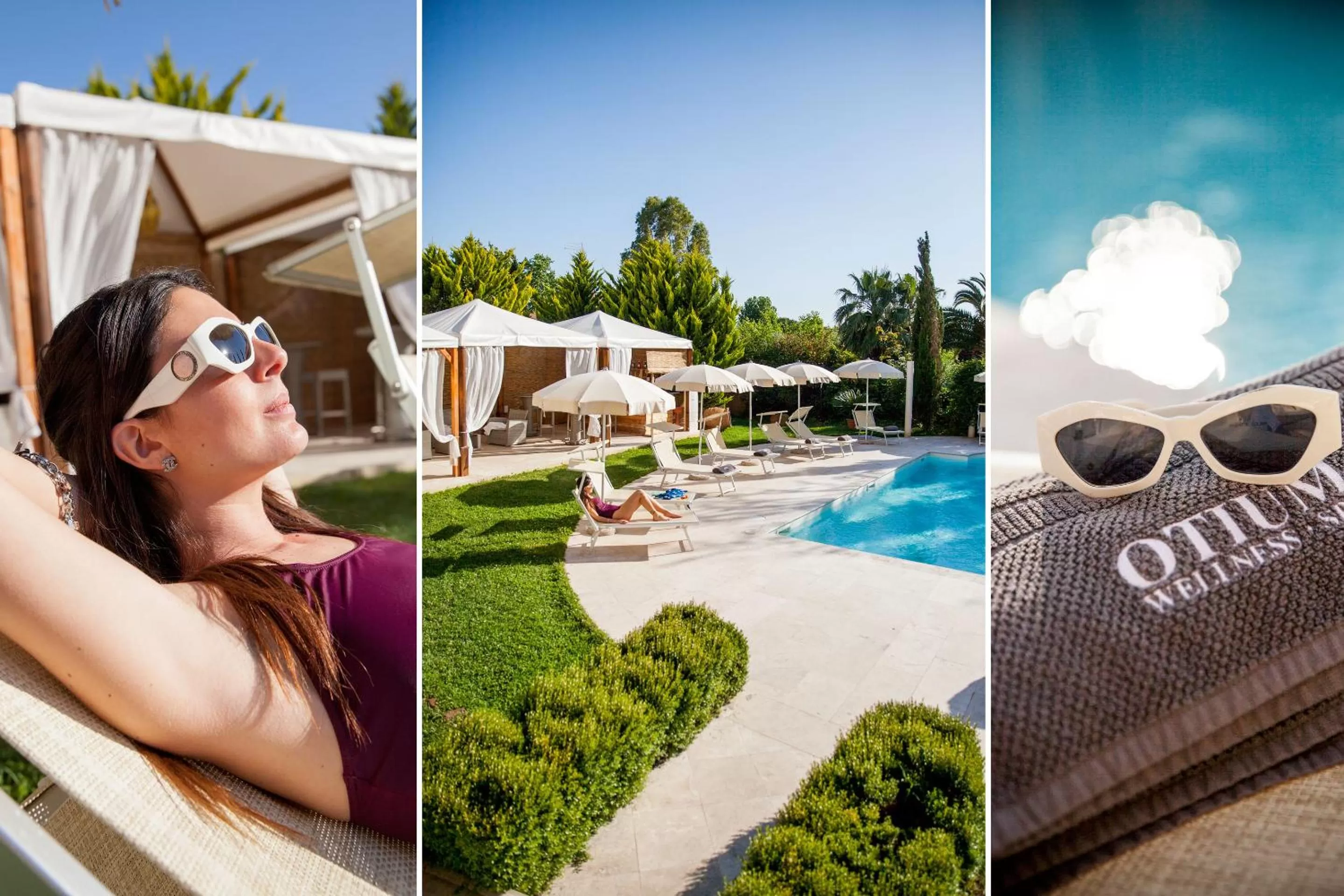 Garden in Ostia Antica Park Hotel & Spa