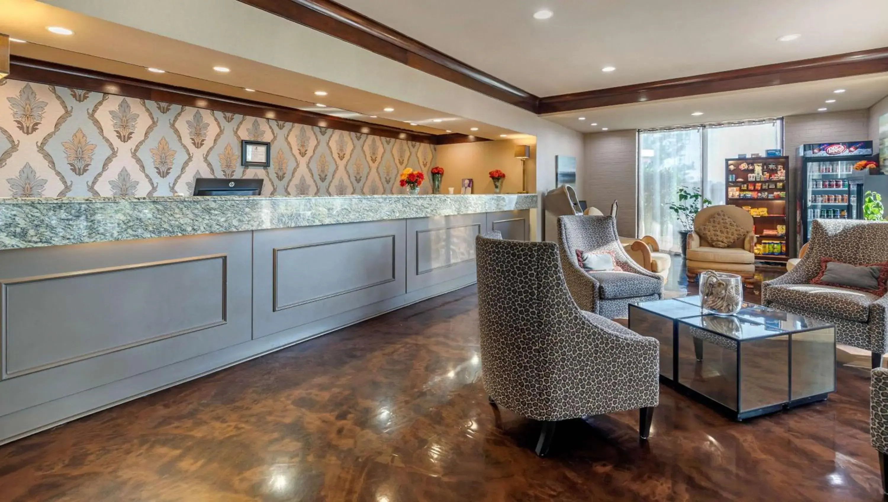 Lobby or reception in Magnuson Grand Hotel and Conference Center Tyler Lobby or reception in Magnuson Grand Hotel and Conference Center Tyler