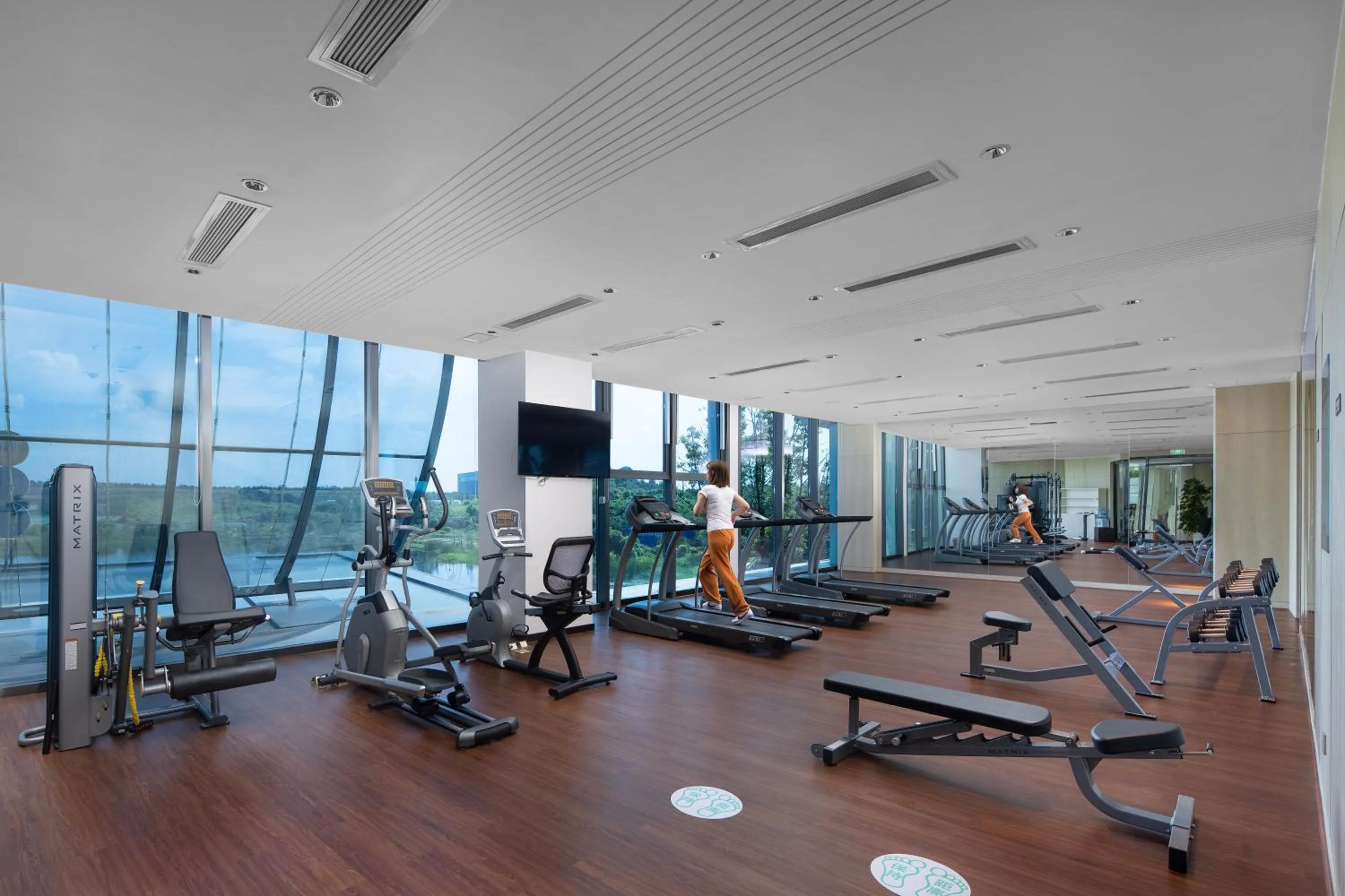 Fitness centre/facilities in Hyatt Place Changsha Airport