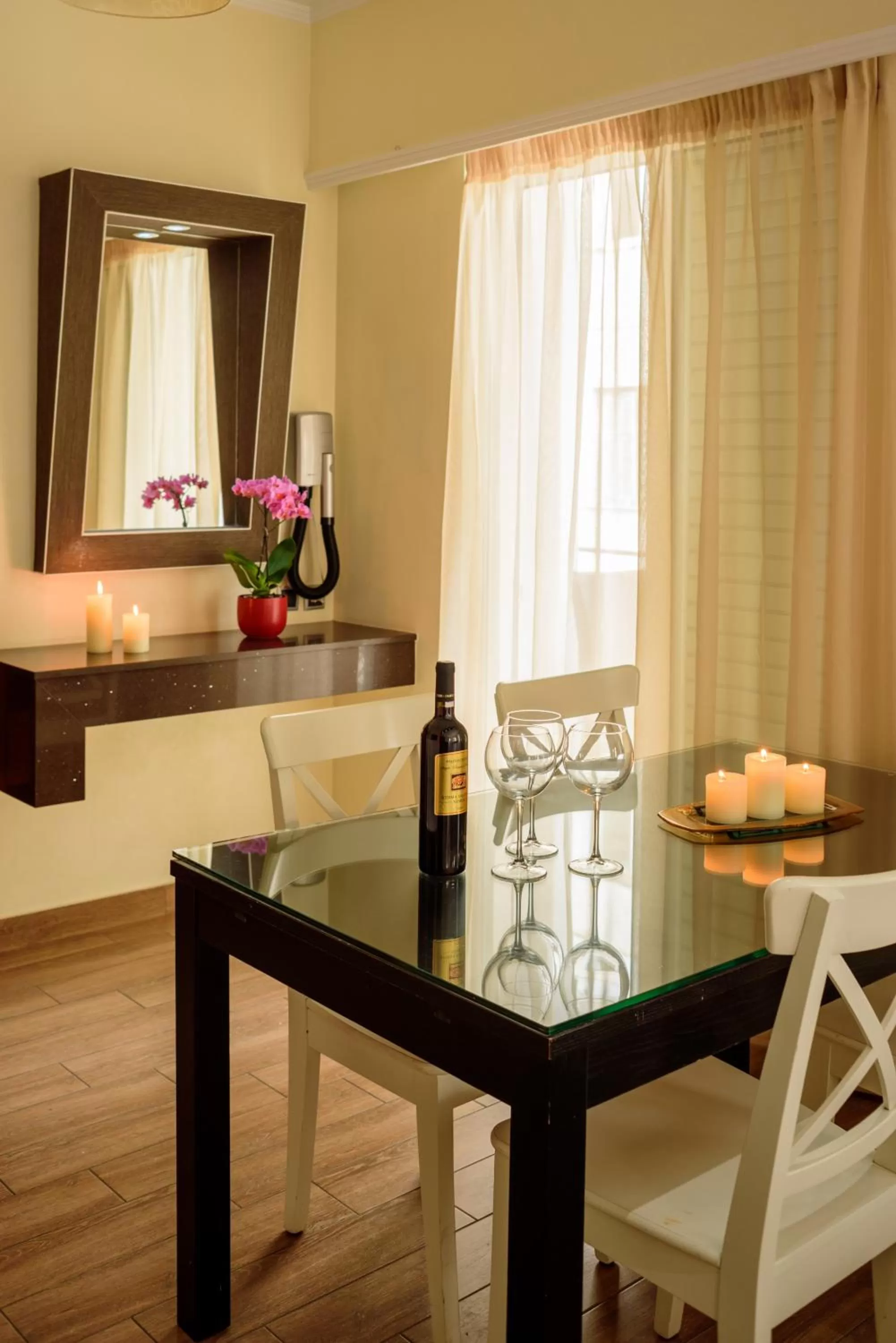 Dining area in Lume Athens