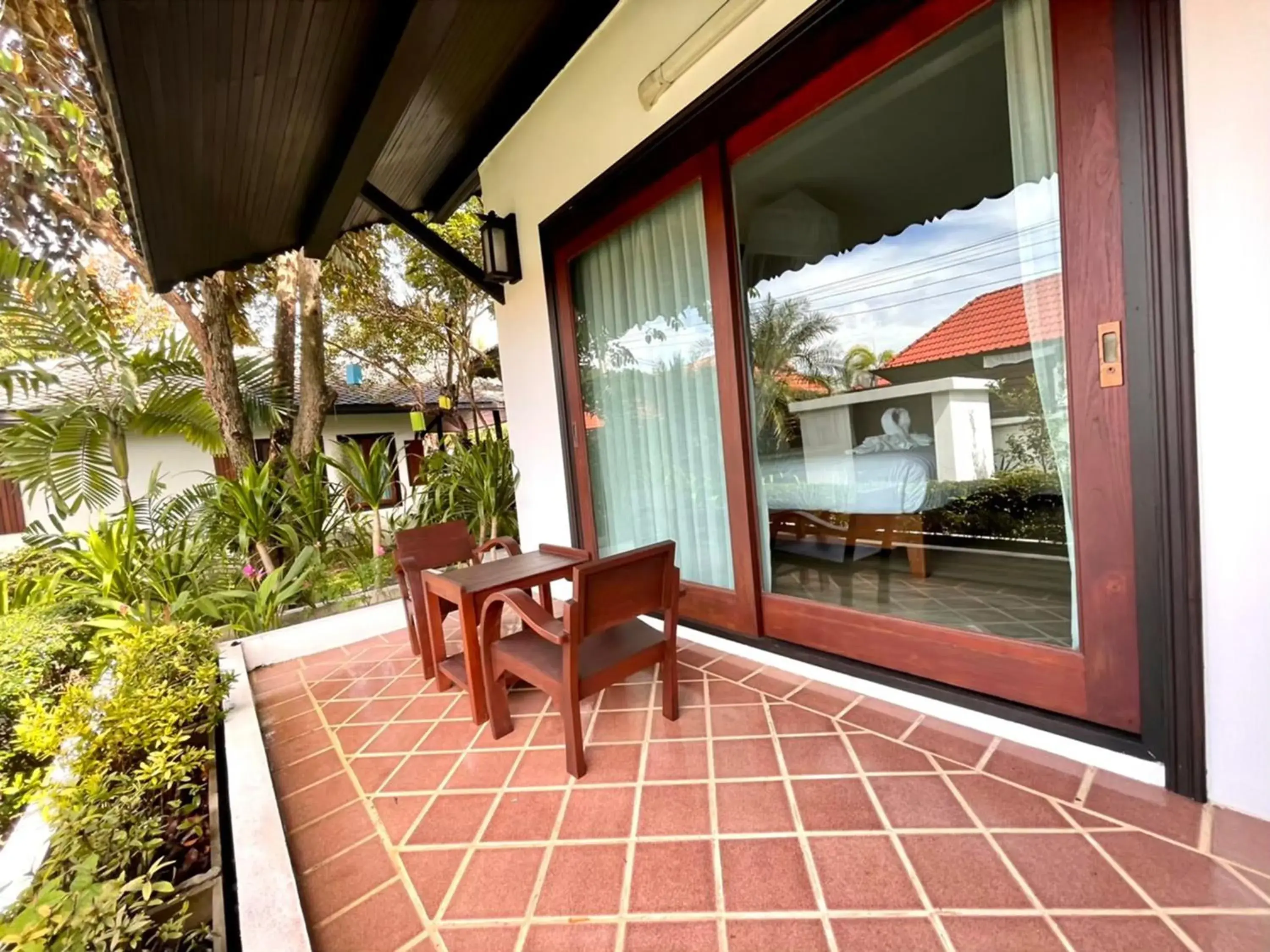 Balcony/Terrace in Na Mantra Resort