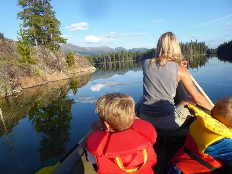 Canoeing in Southern Lakes Resort