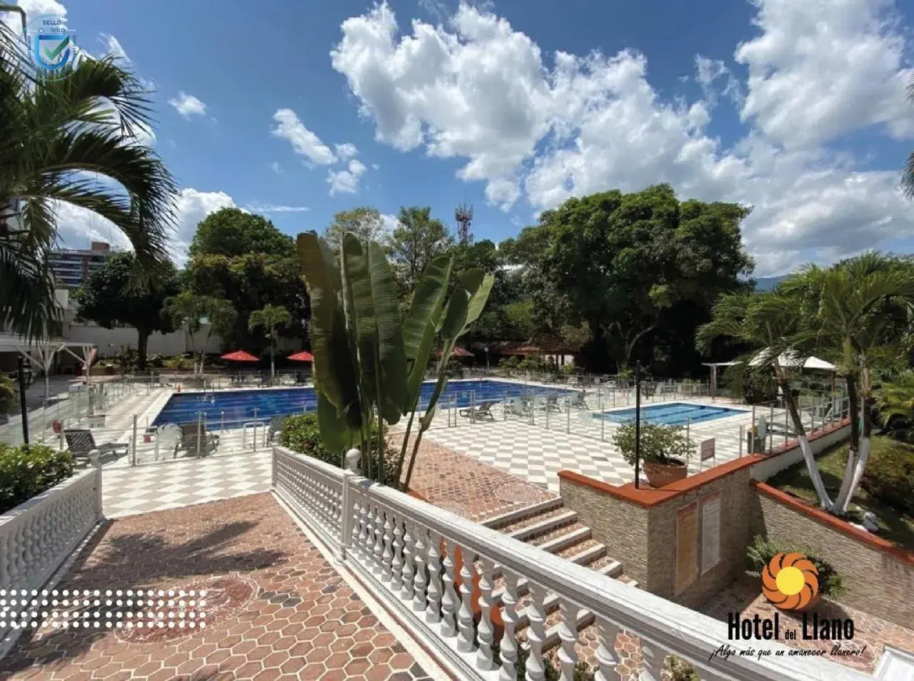 Pool View in Hotel del Llano