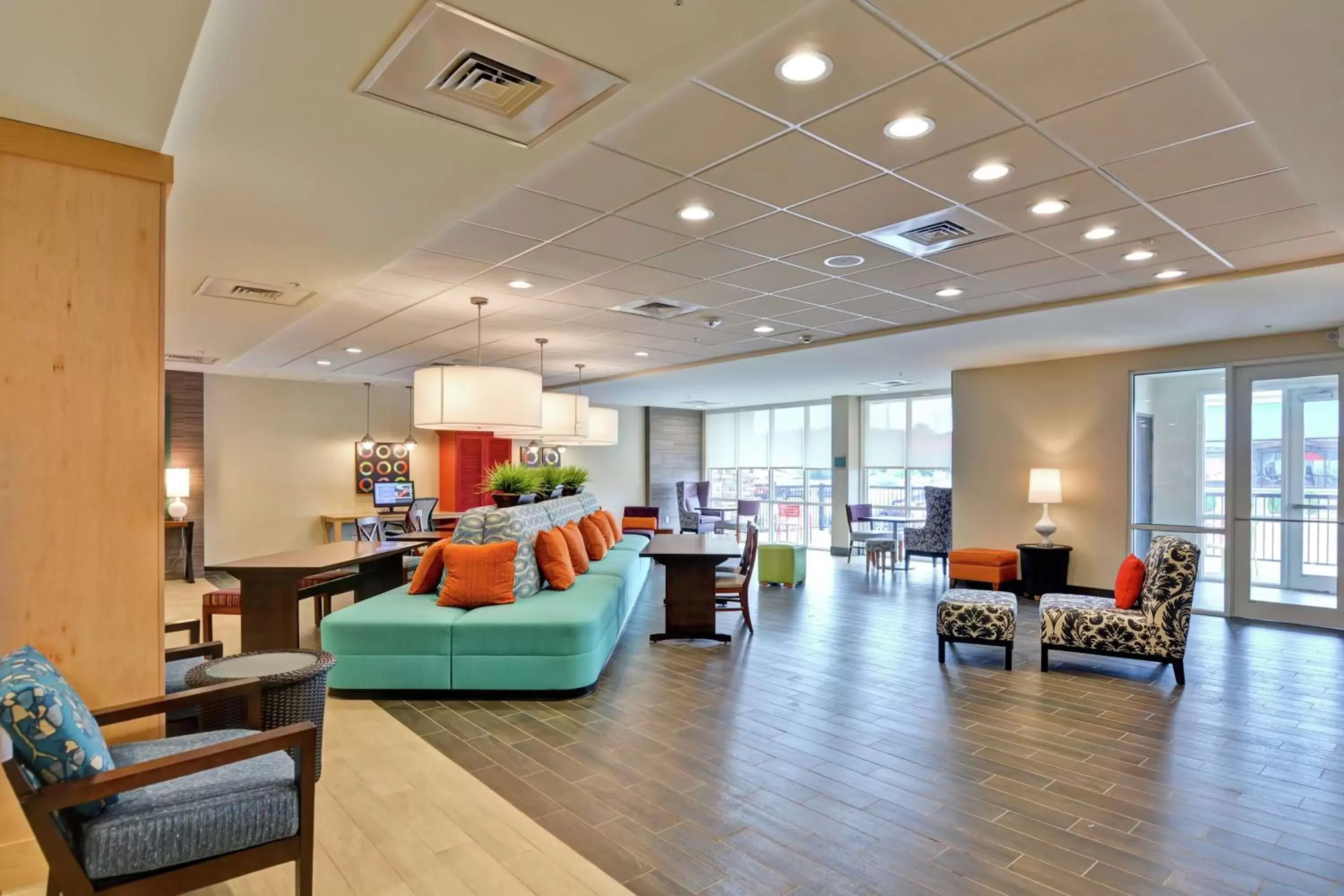 Lobby or reception in Home2 Suites By Hilton Meridian