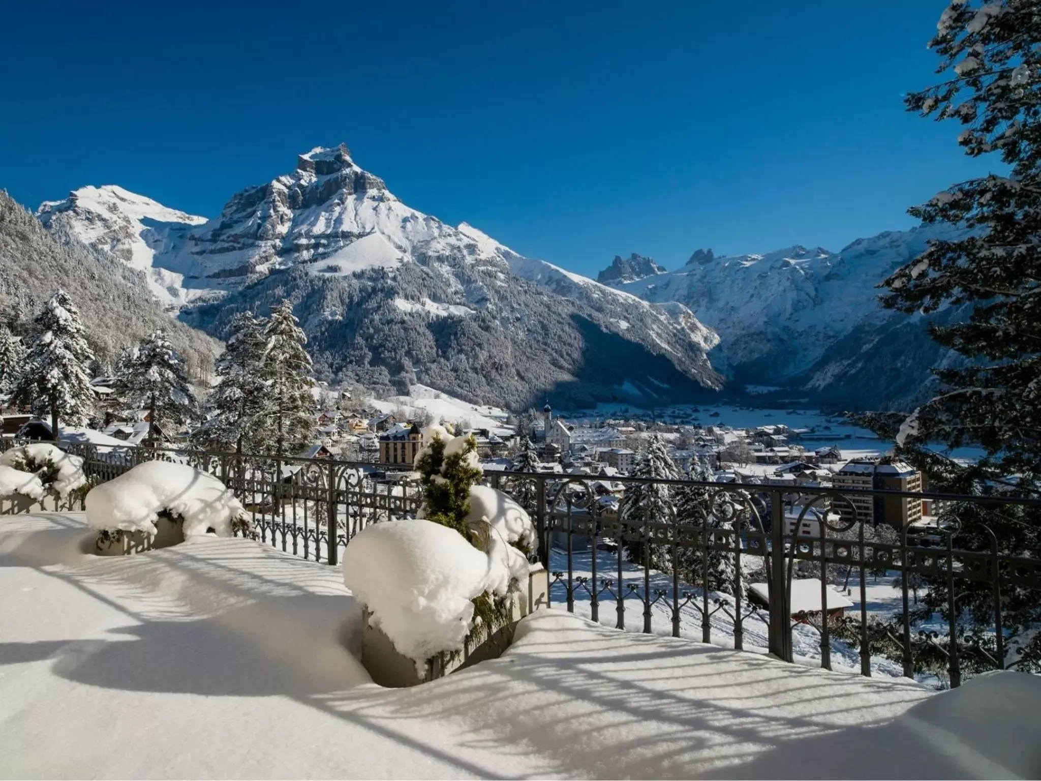 Natural landscape, Winter in Hotel Terrace