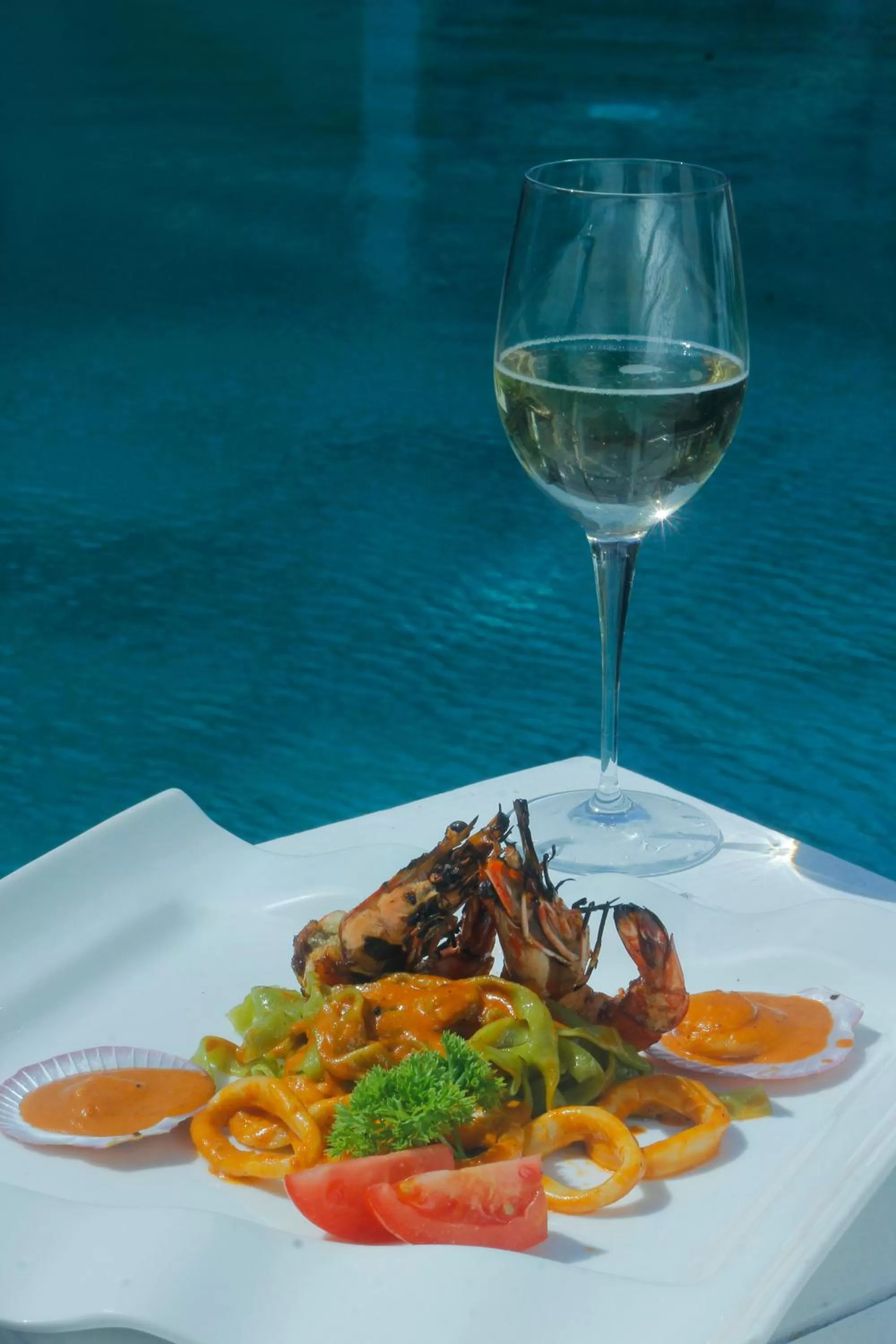 Dinner in The Trawangan Resort