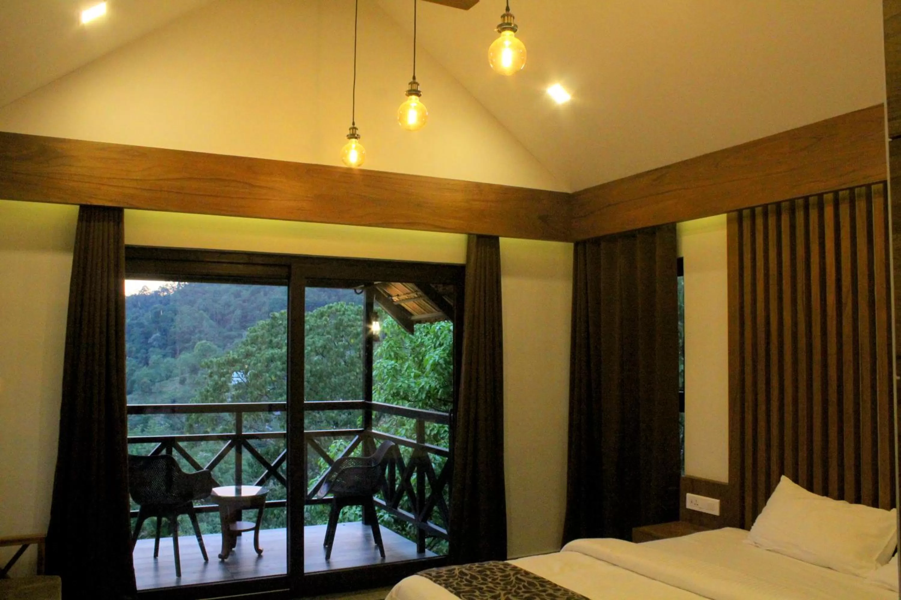 Balcony/Terrace, Bed in The Wild Trails Clarks Exotica , Munnar