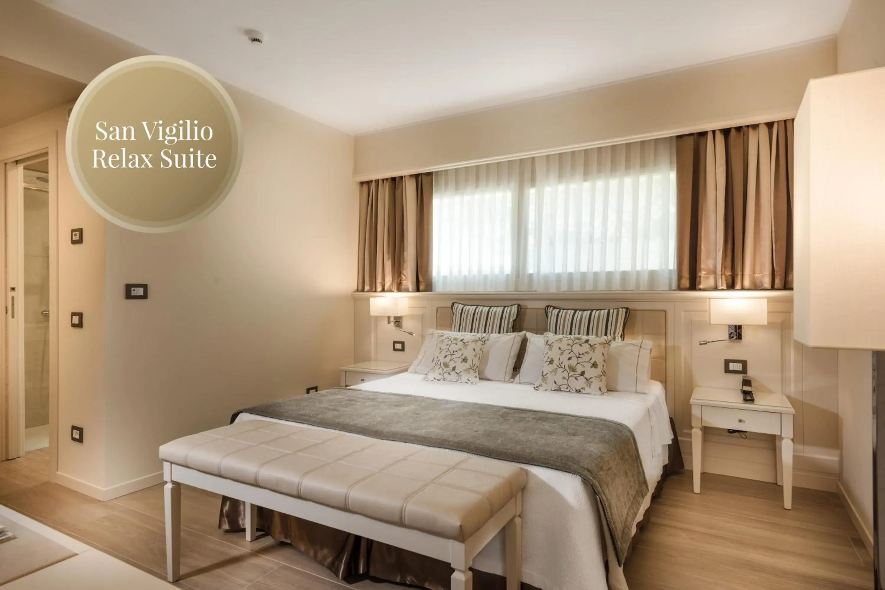 Bed in Madrigale Panoramic&Lifestyle Hotel