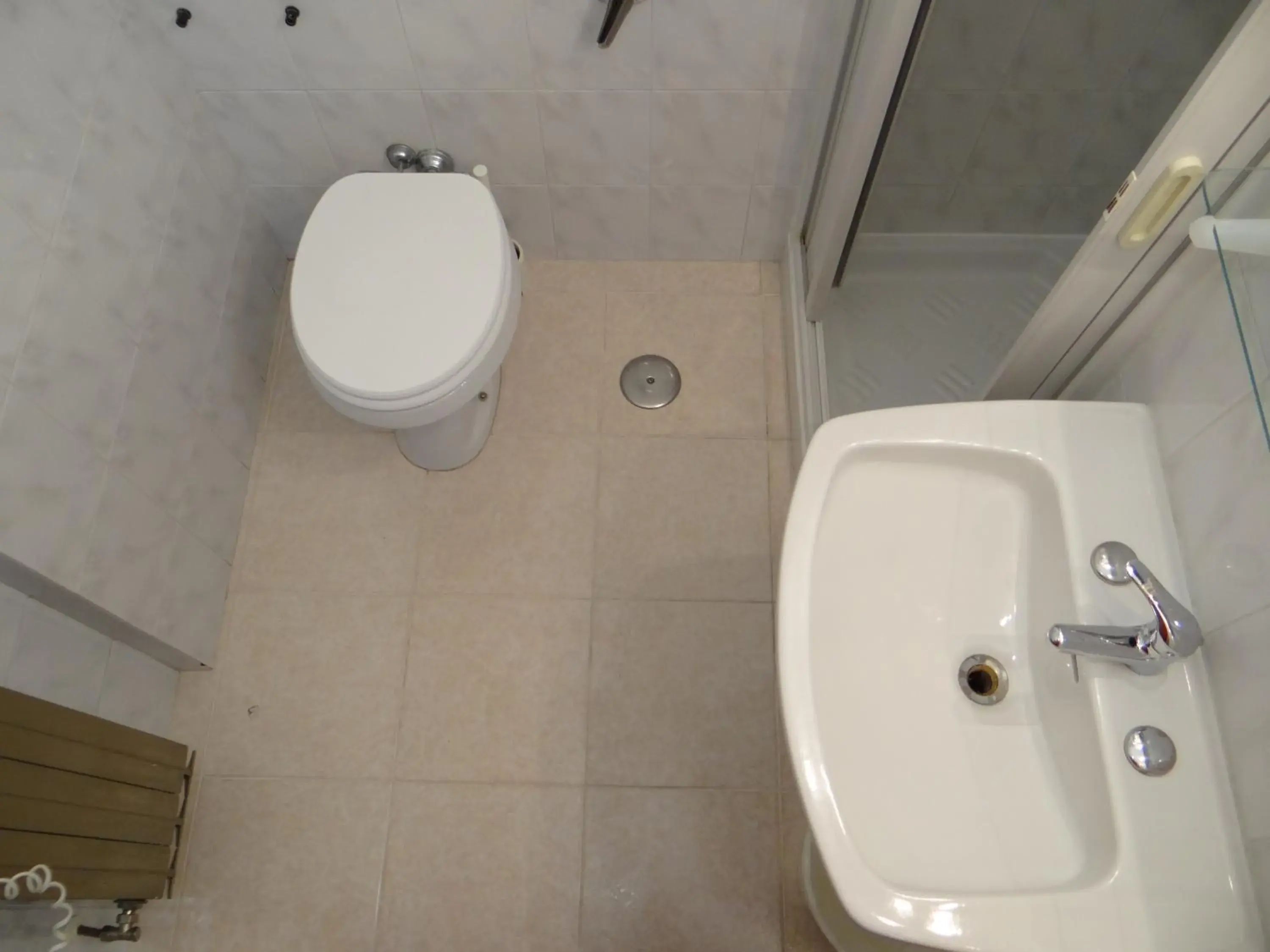 Bathroom in Hotel Amendola Fiera