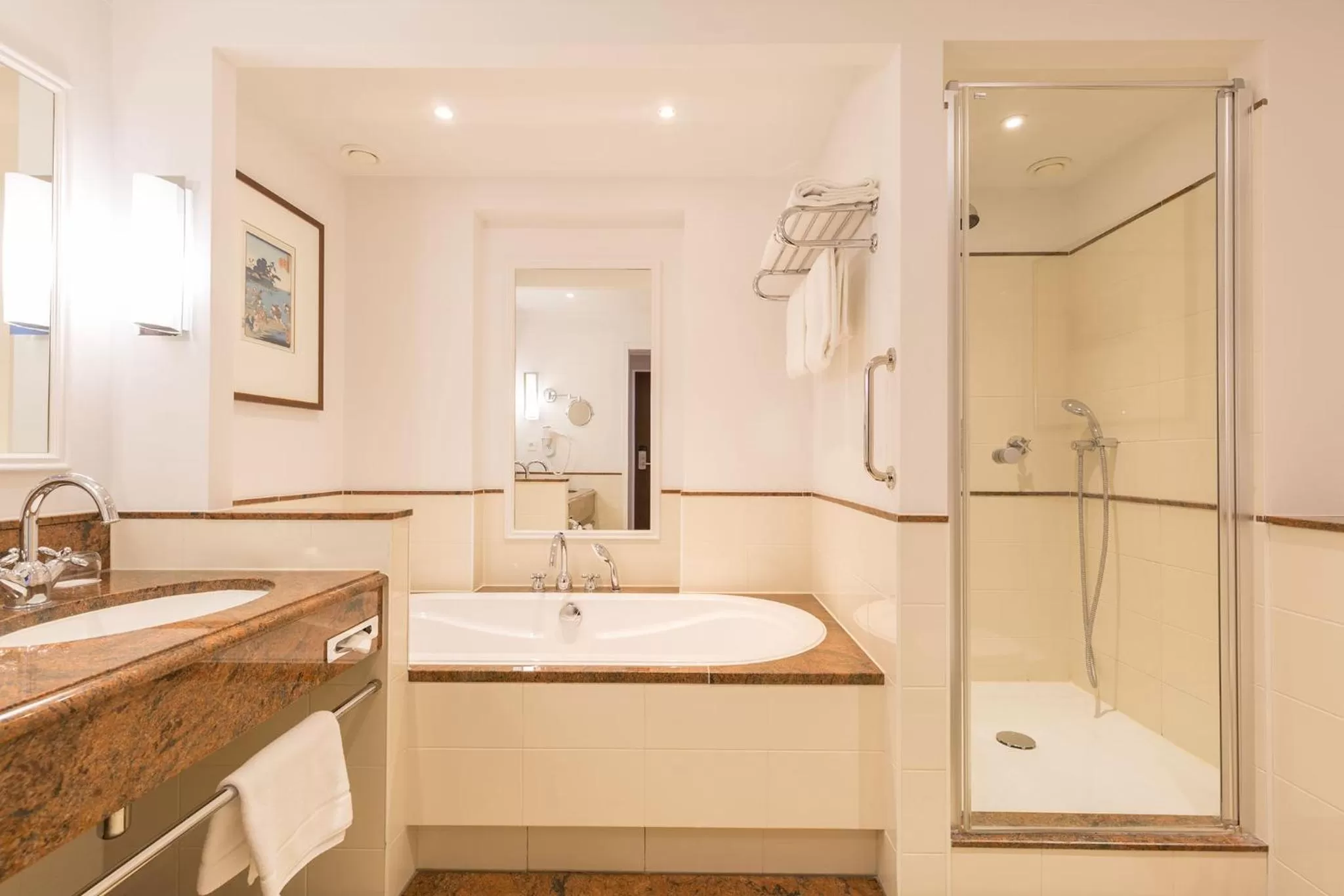 Toilet in Grand Hotel Amrâth Kurhaus The Hague Scheveningen