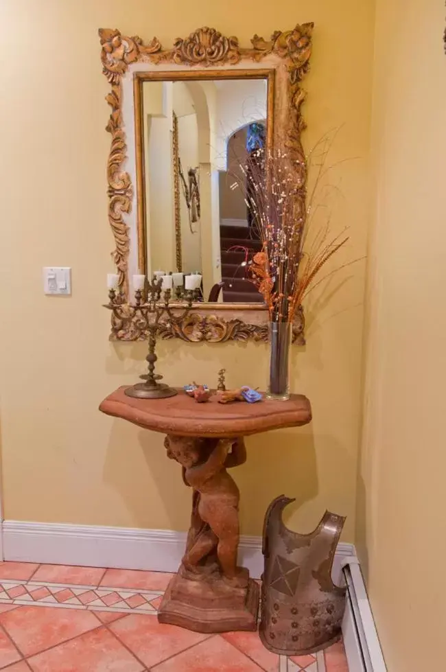 Decorative detail, TV/Entertainment Center in Ocean Breeze Executive Bed and Breakfast