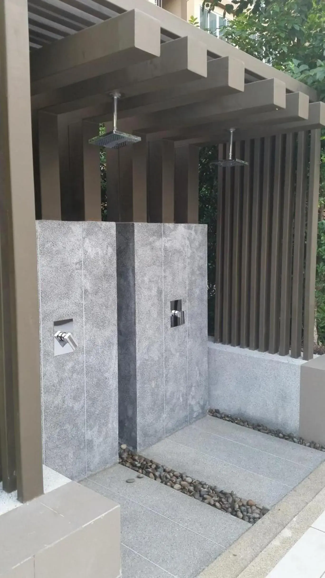 Swimming pool, Bathroom in The Ralaxing Room at Baan Tew Lom Condo Cha Am - Hua Hin