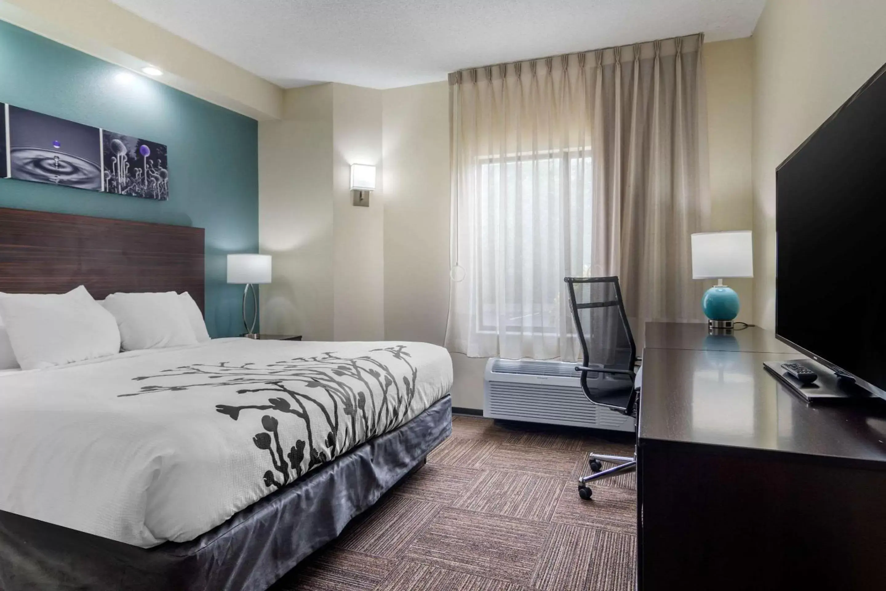 Bedroom, Bed in Sleep Inn Marietta-Atlanta near Ballpark-Galleria