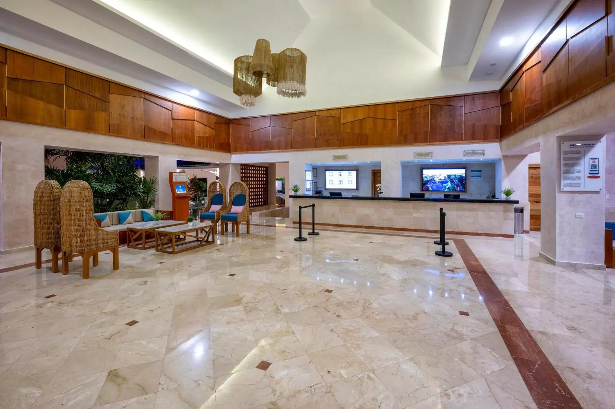 Lobby or reception, Lobby/Reception in Viva Azteca by Wyndham, A Trademark All Inclusive Resort