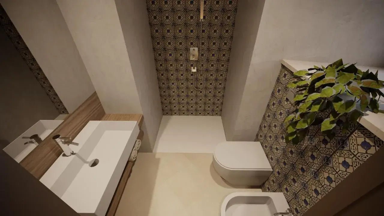 Bathroom in Relais San Giuliano