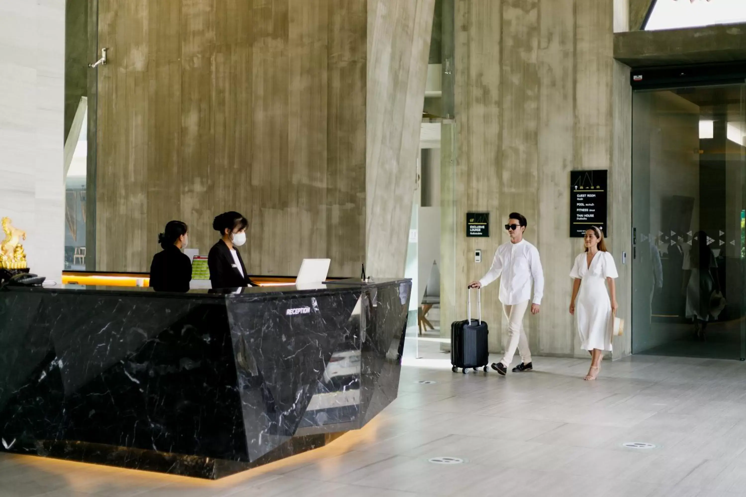 Lobby or reception in The Signature Hotel Airport