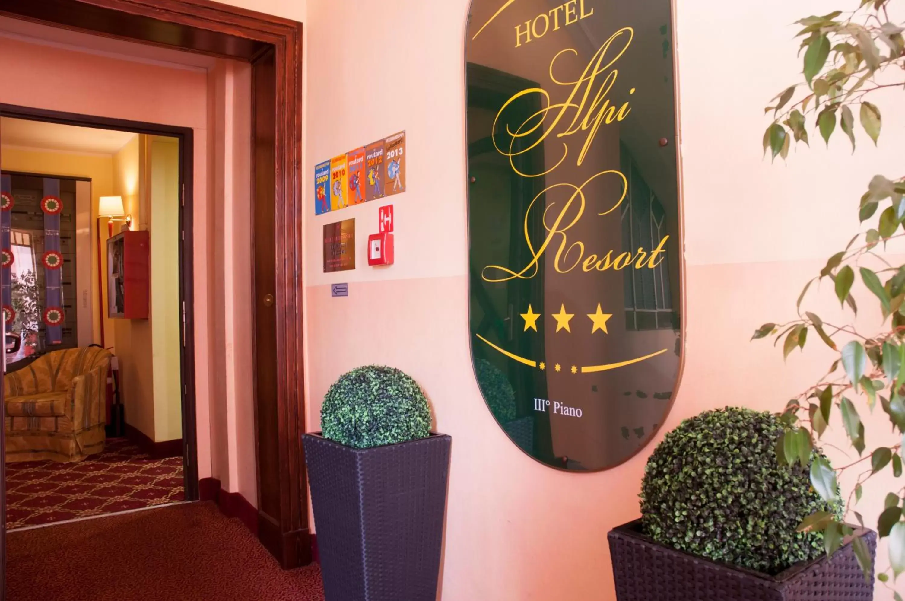 Facade/entrance in Hotel Alpi Resort