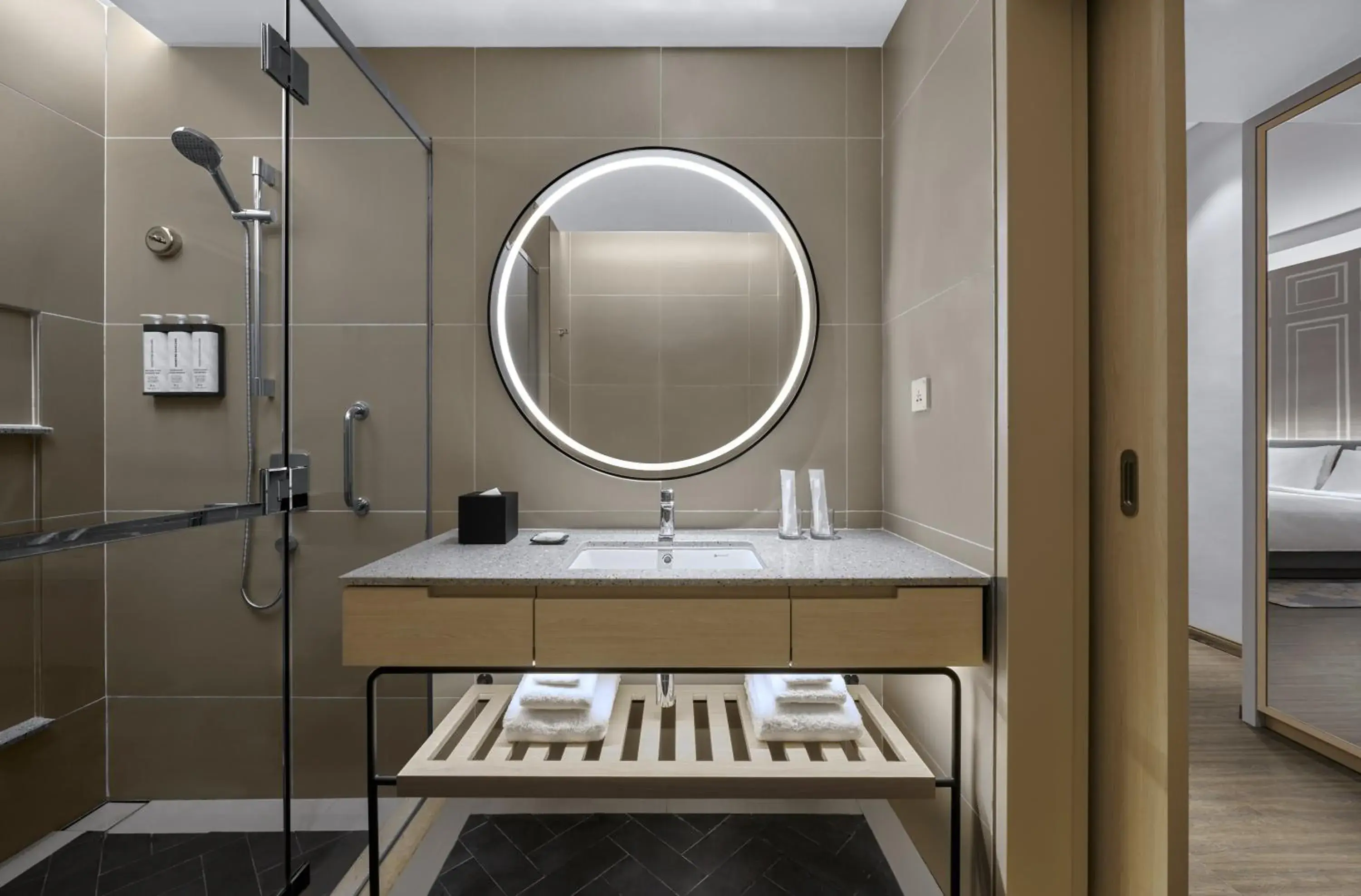 Shower in Hyatt Place Kuala Lumpur Bukit Jalil Shower in Hyatt Place Kuala Lumpur Bukit Jalil