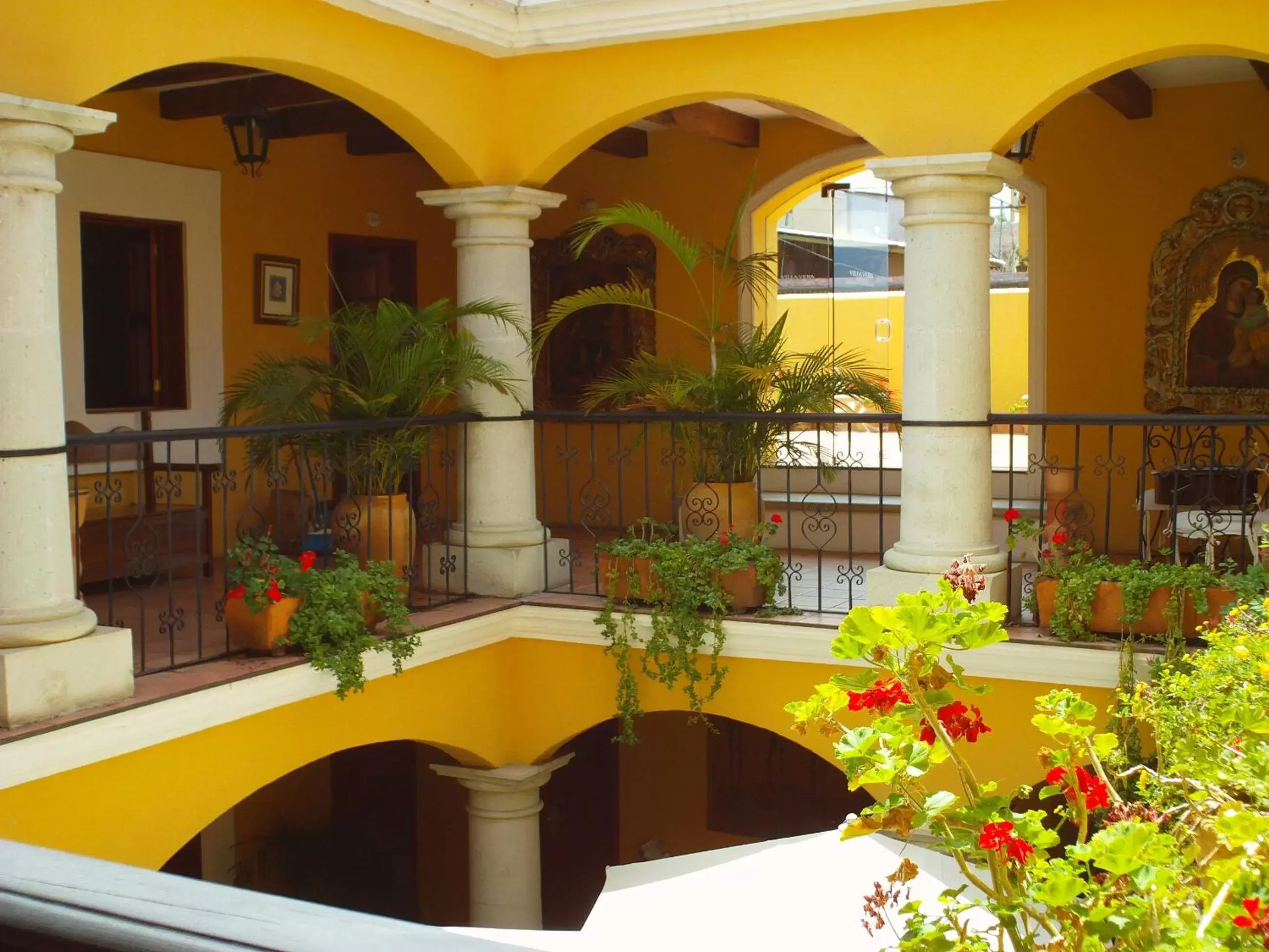 Property building in Hotel Casa Divina Oaxaca