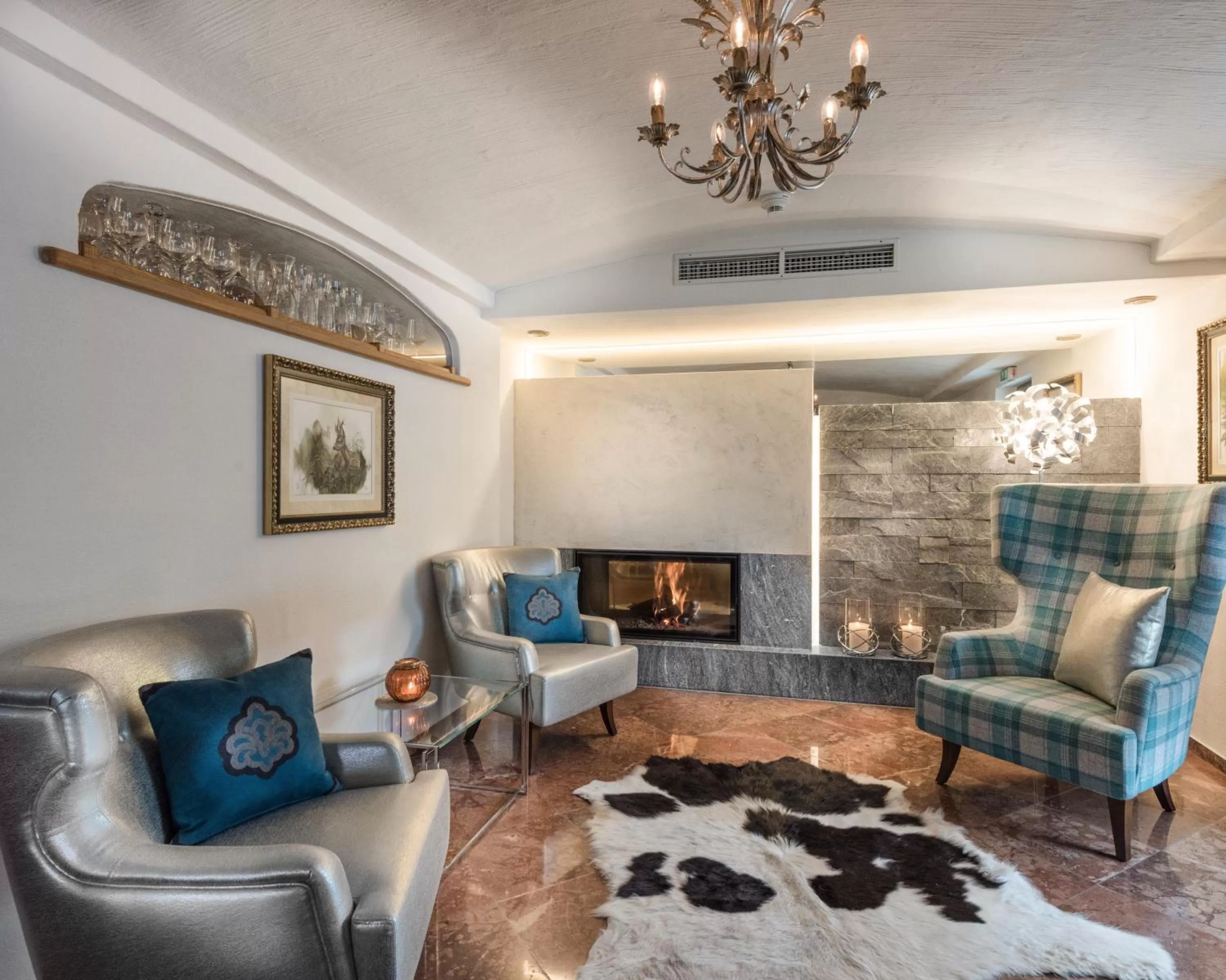 Decorative detail in Alpines Lifestyle Hotel Tannenhof