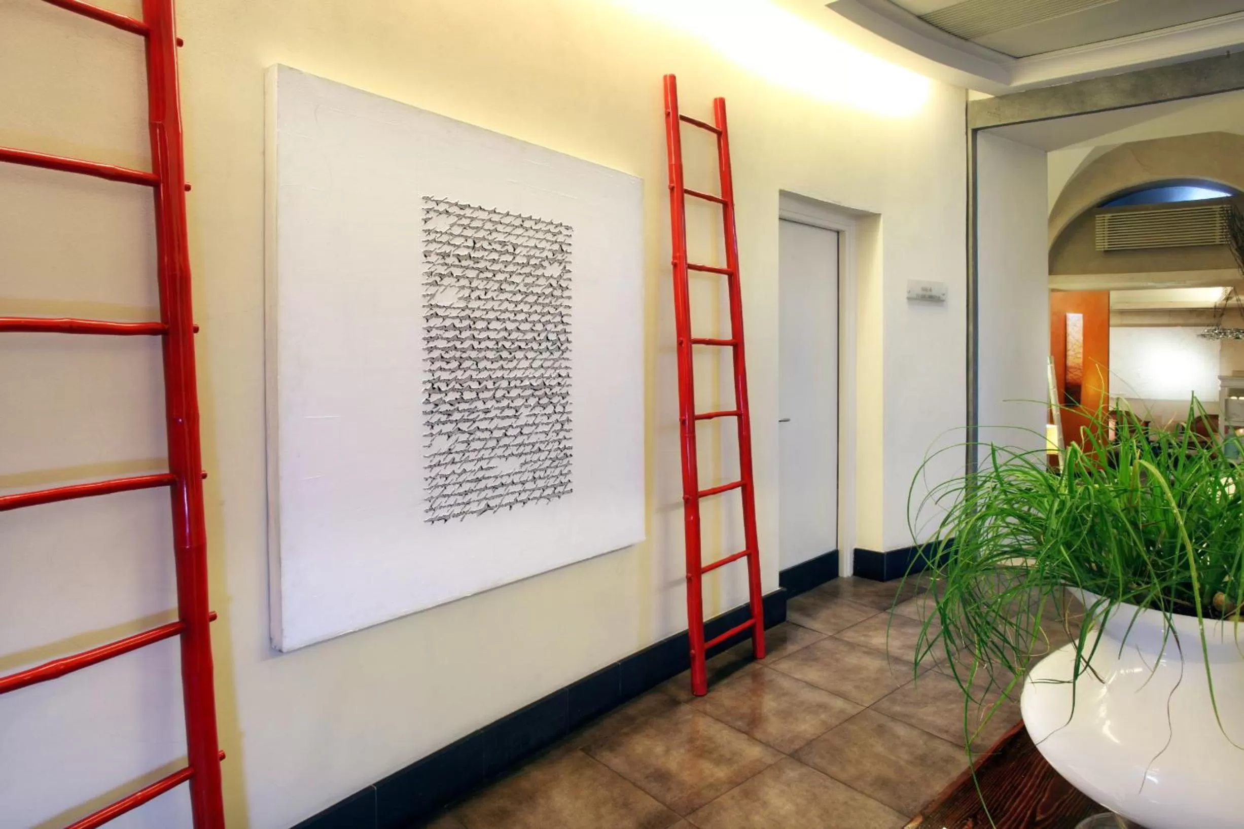 Decorative detail in Hotel Adriano