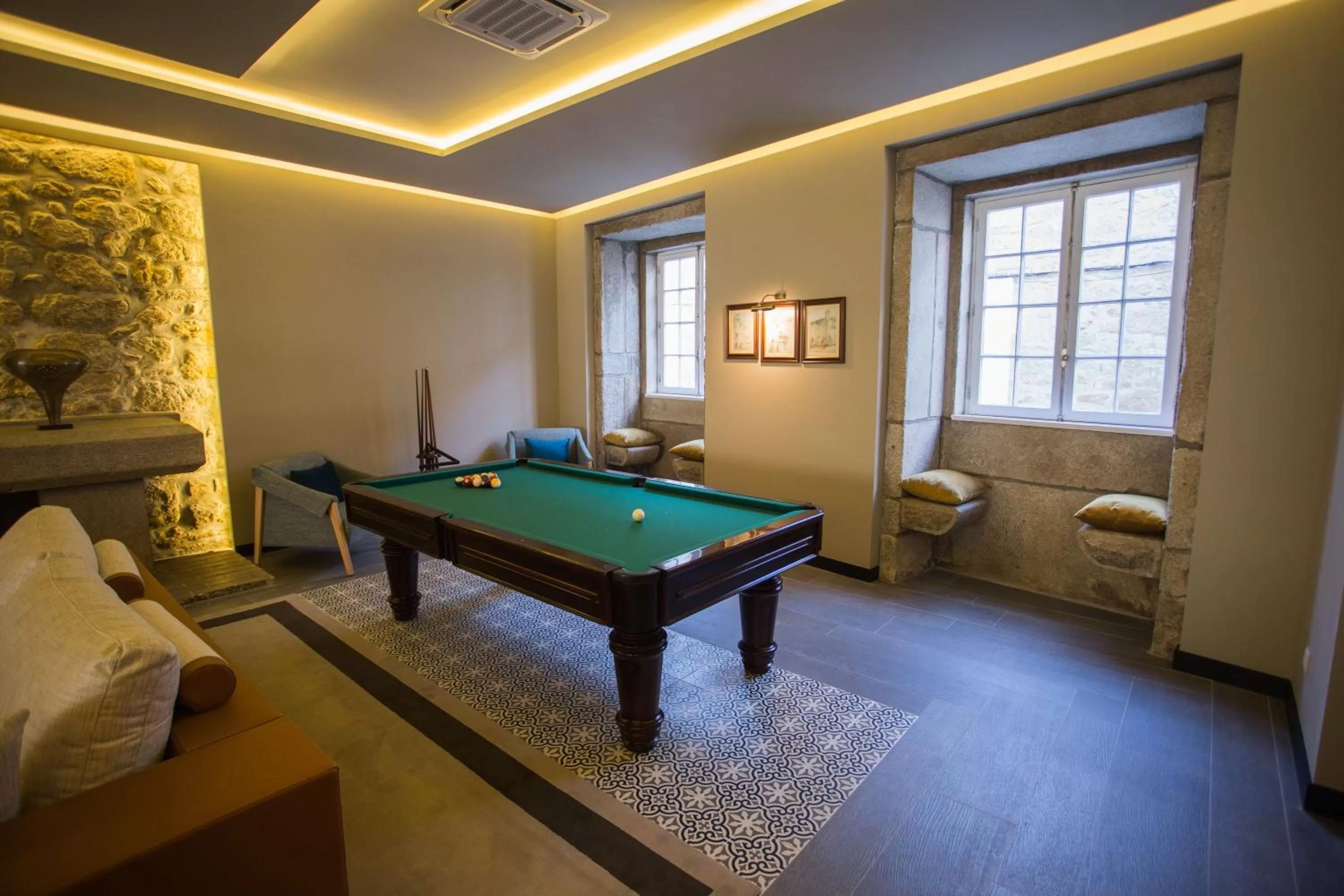 Billiard in Hotel Brazão