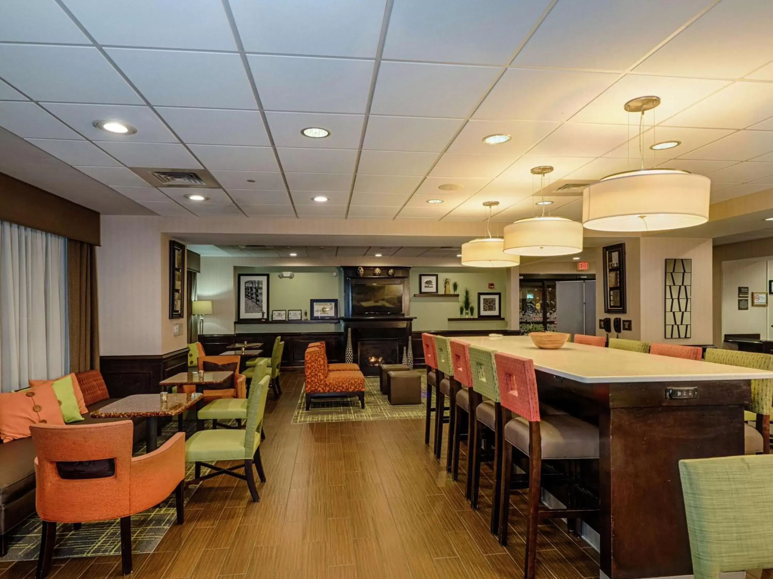 Lobby or reception, Restaurant/Places to Eat in Hampton Inn Spring Lake Fayetteville