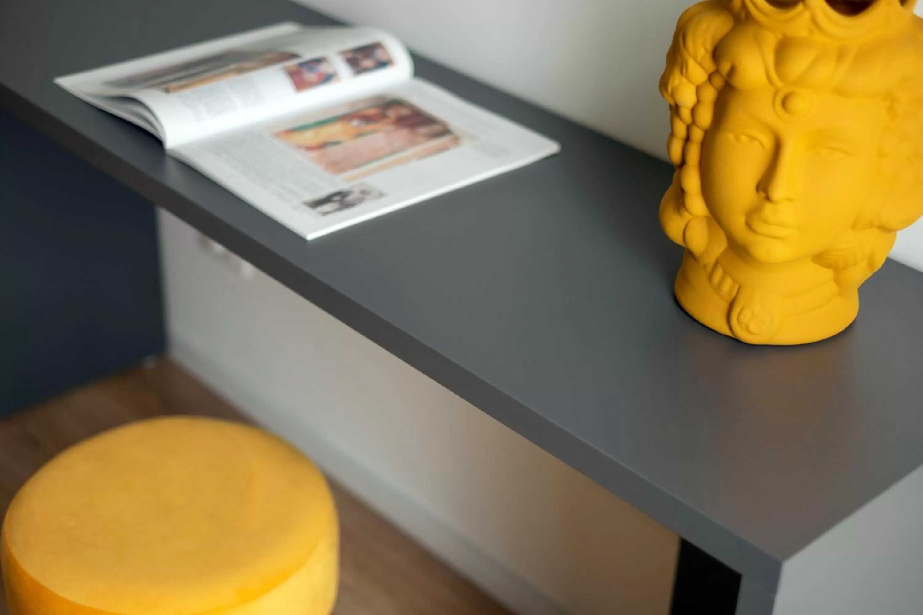 Decorative detail in Mori's b&b