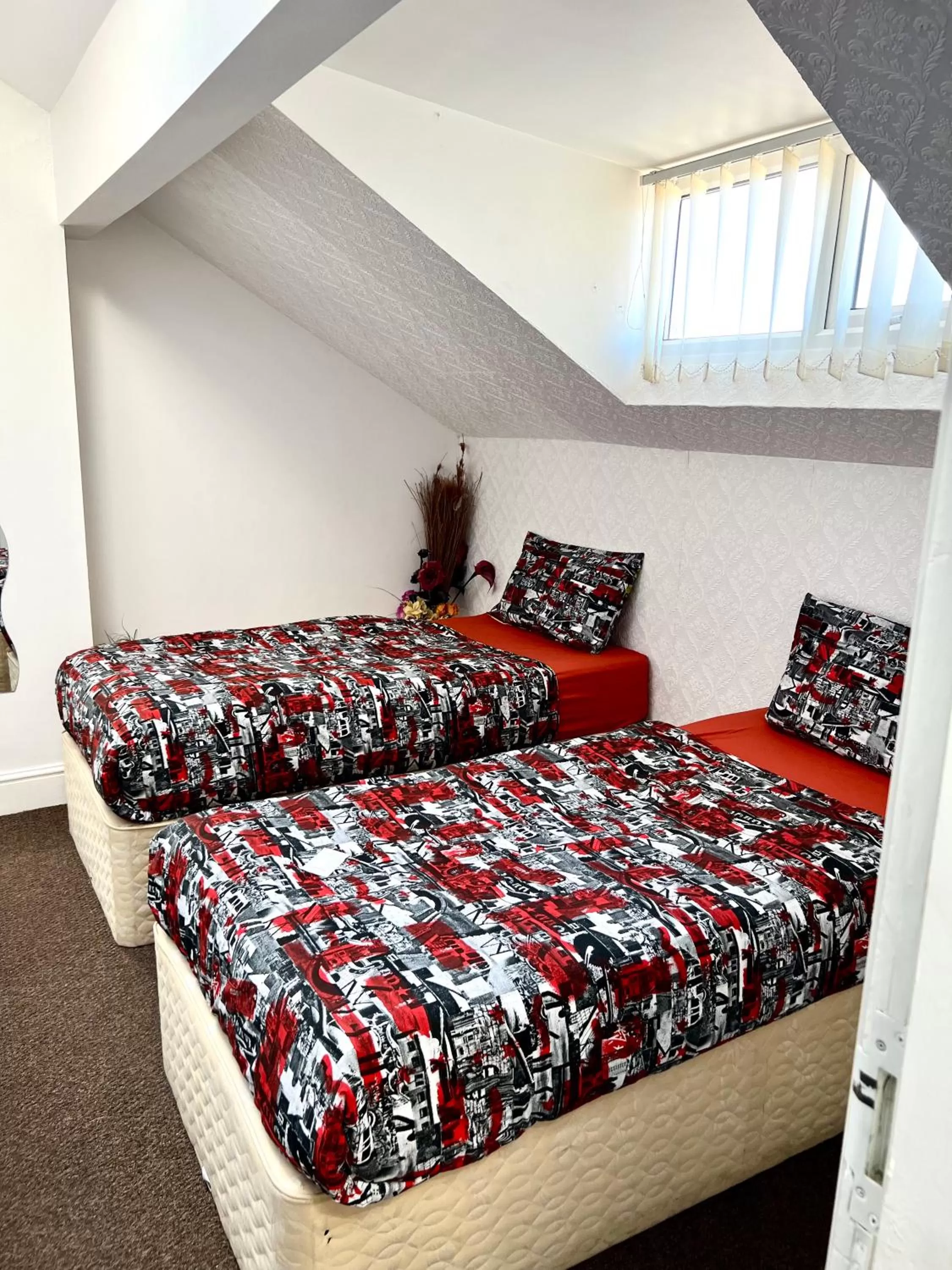 Bed in Blackpool Central Hotel