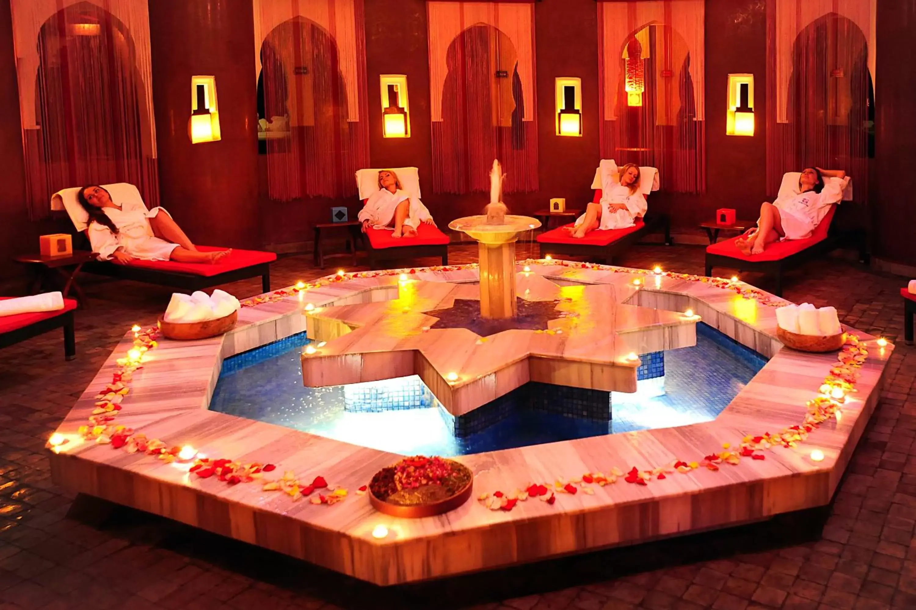 Spa and wellness centre/facilities in Atlas Amadil Beach Hotel