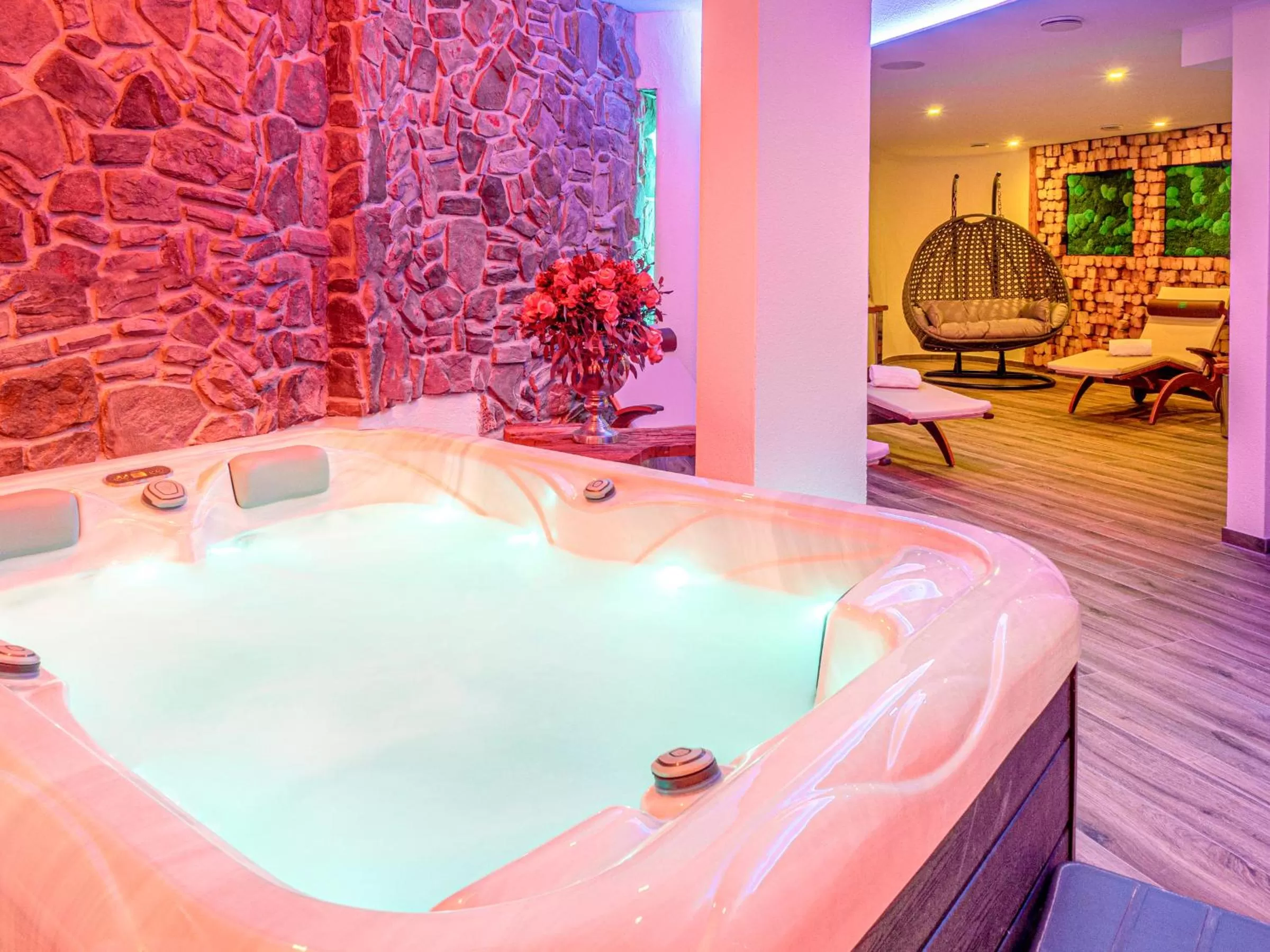 Hot Tub in Mäsers Allgäuherz