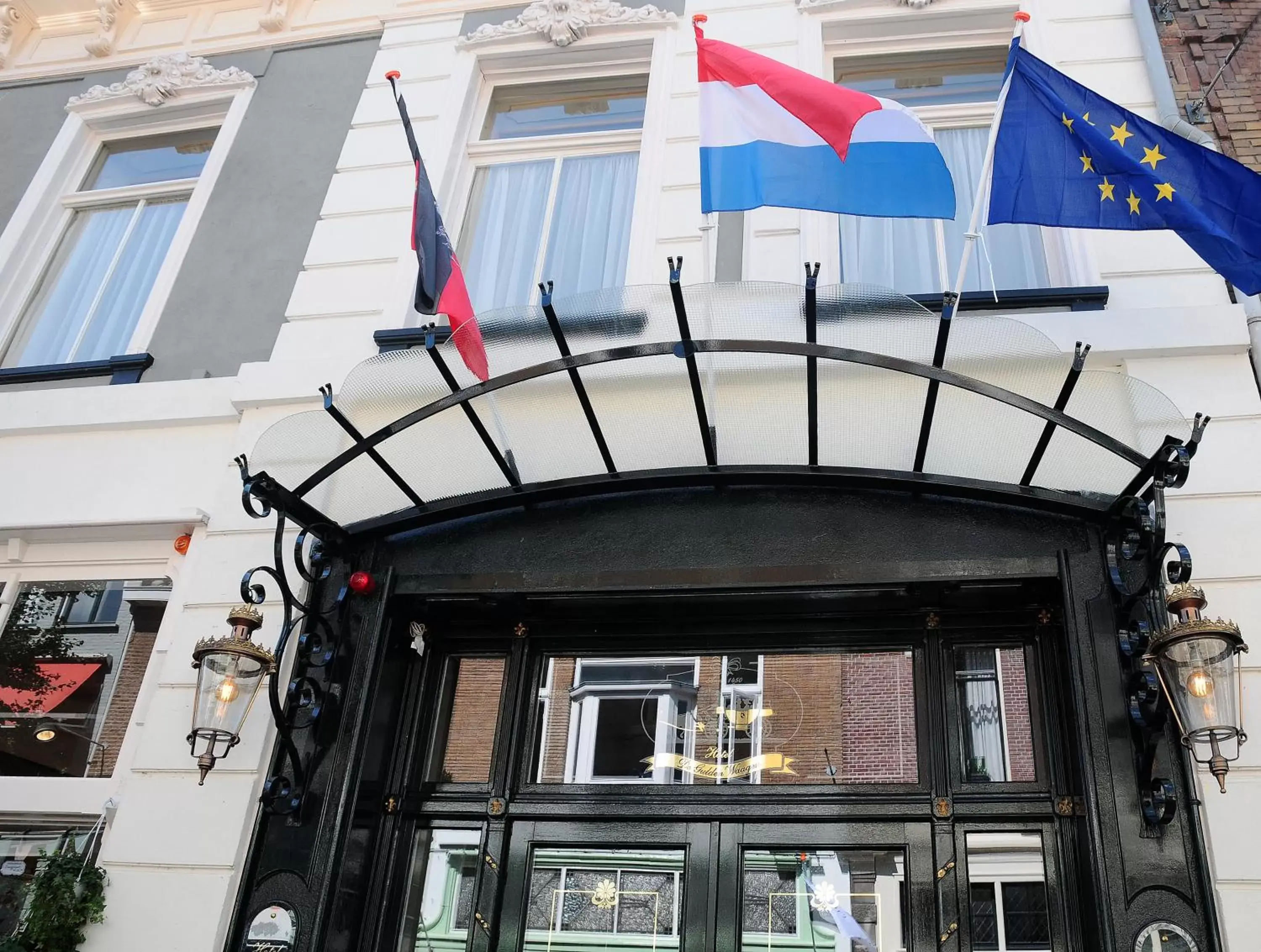 Facade/entrance, Patio/Outdoor Area in Hotel De Gulden Waagen