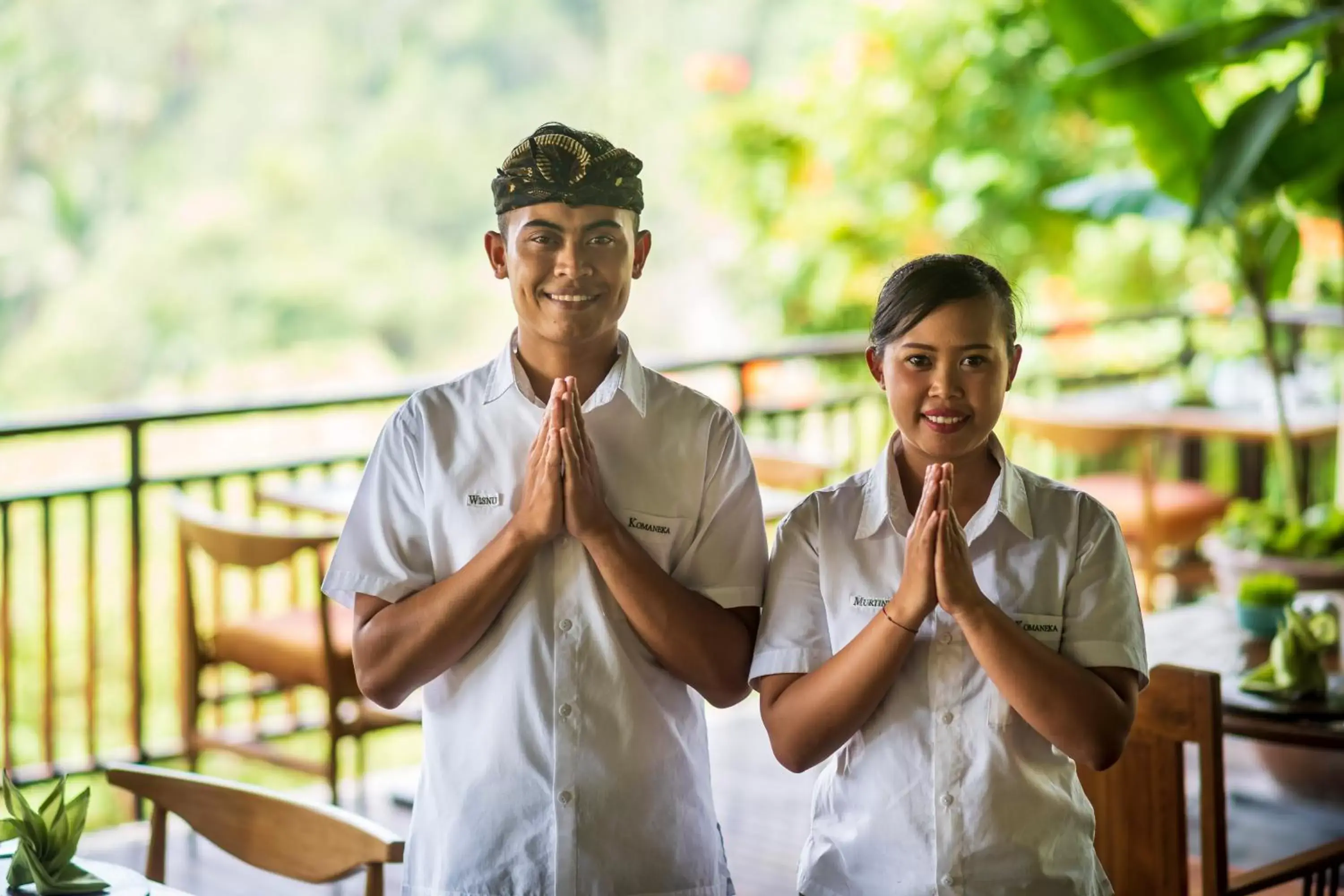 Staff in Komaneka at Tanggayuda Ubud