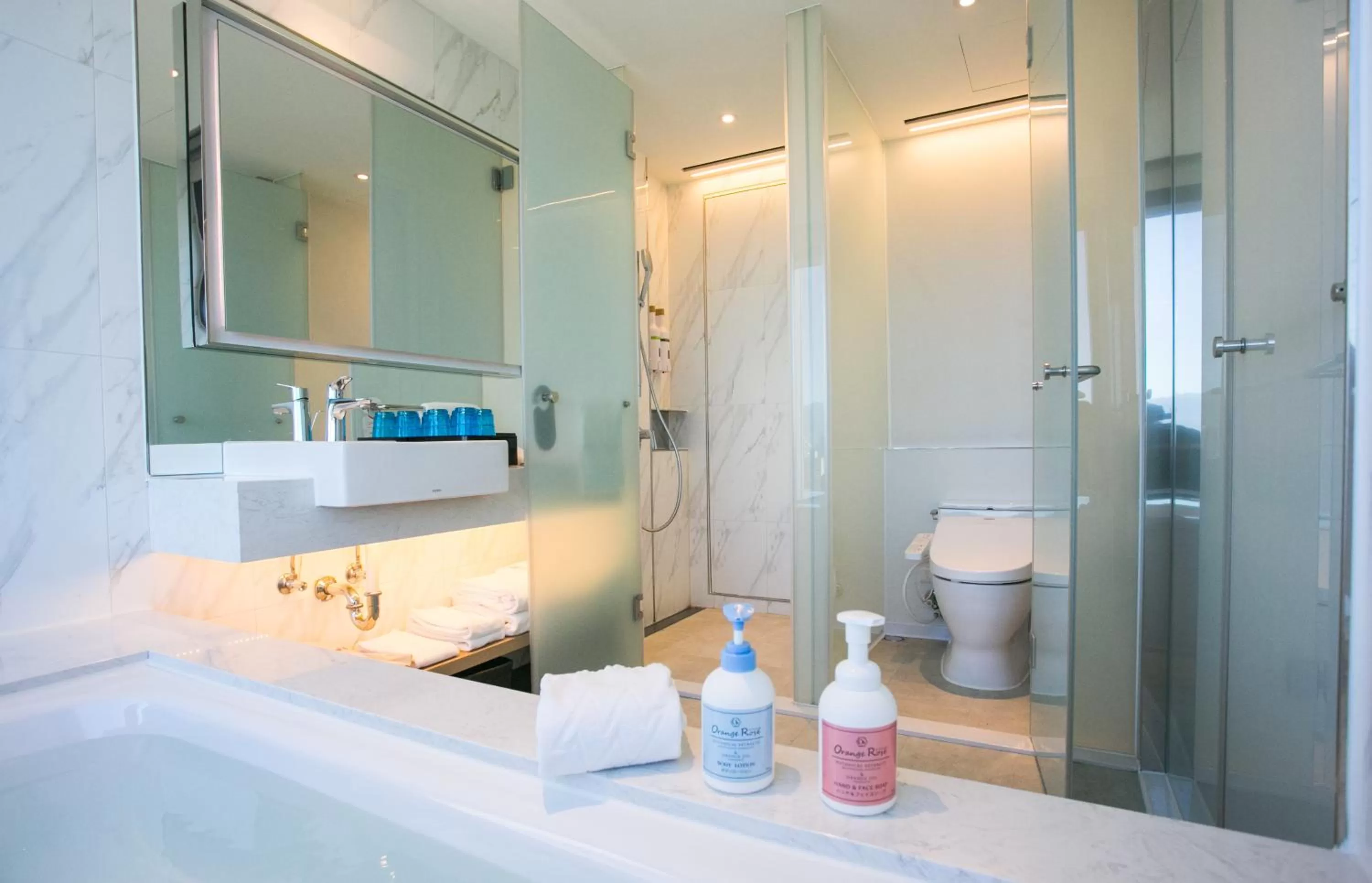 Bathroom in Caesar Metro Taipei