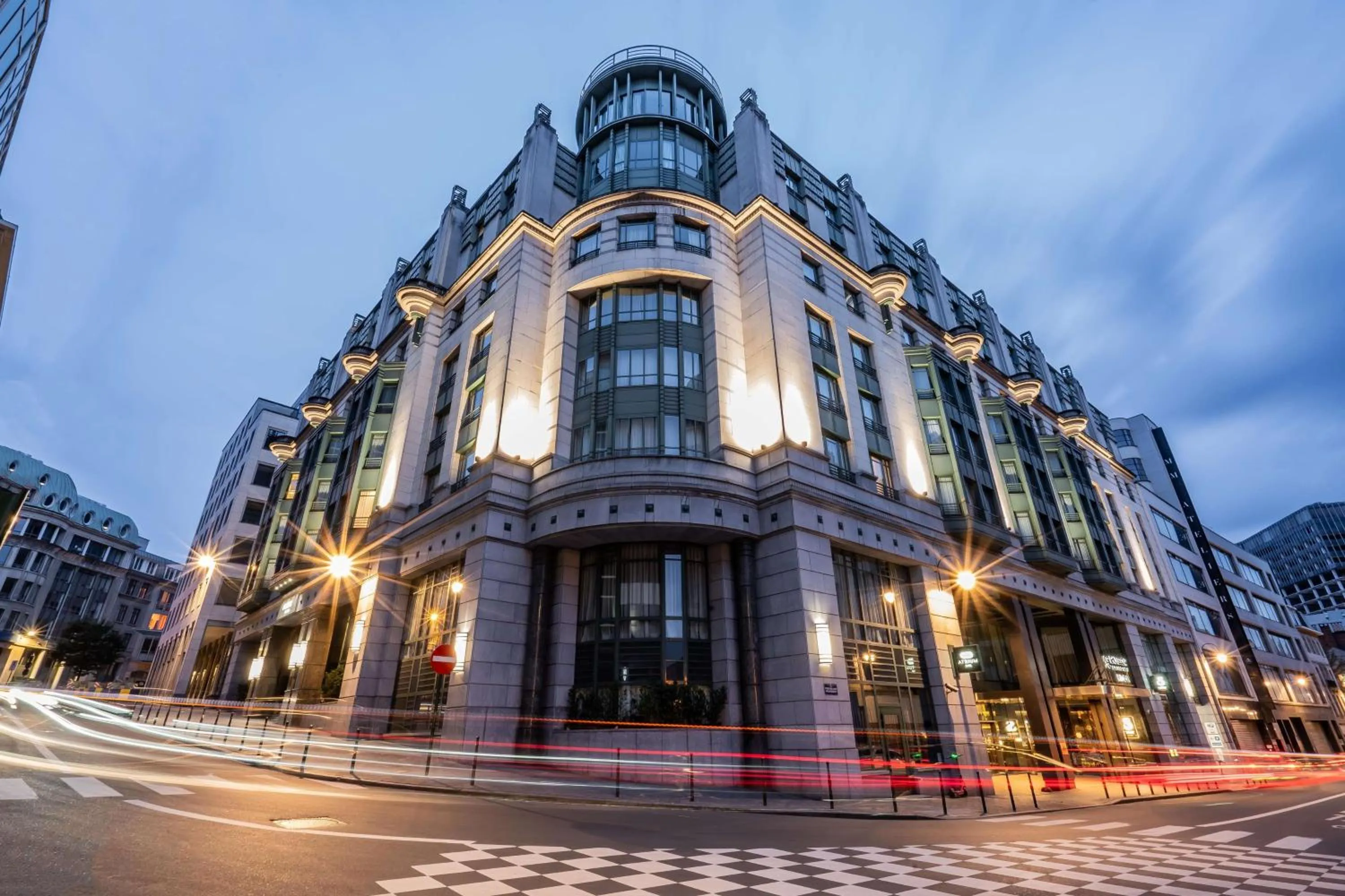 Property building in Radisson Collection Grand Place Brussels