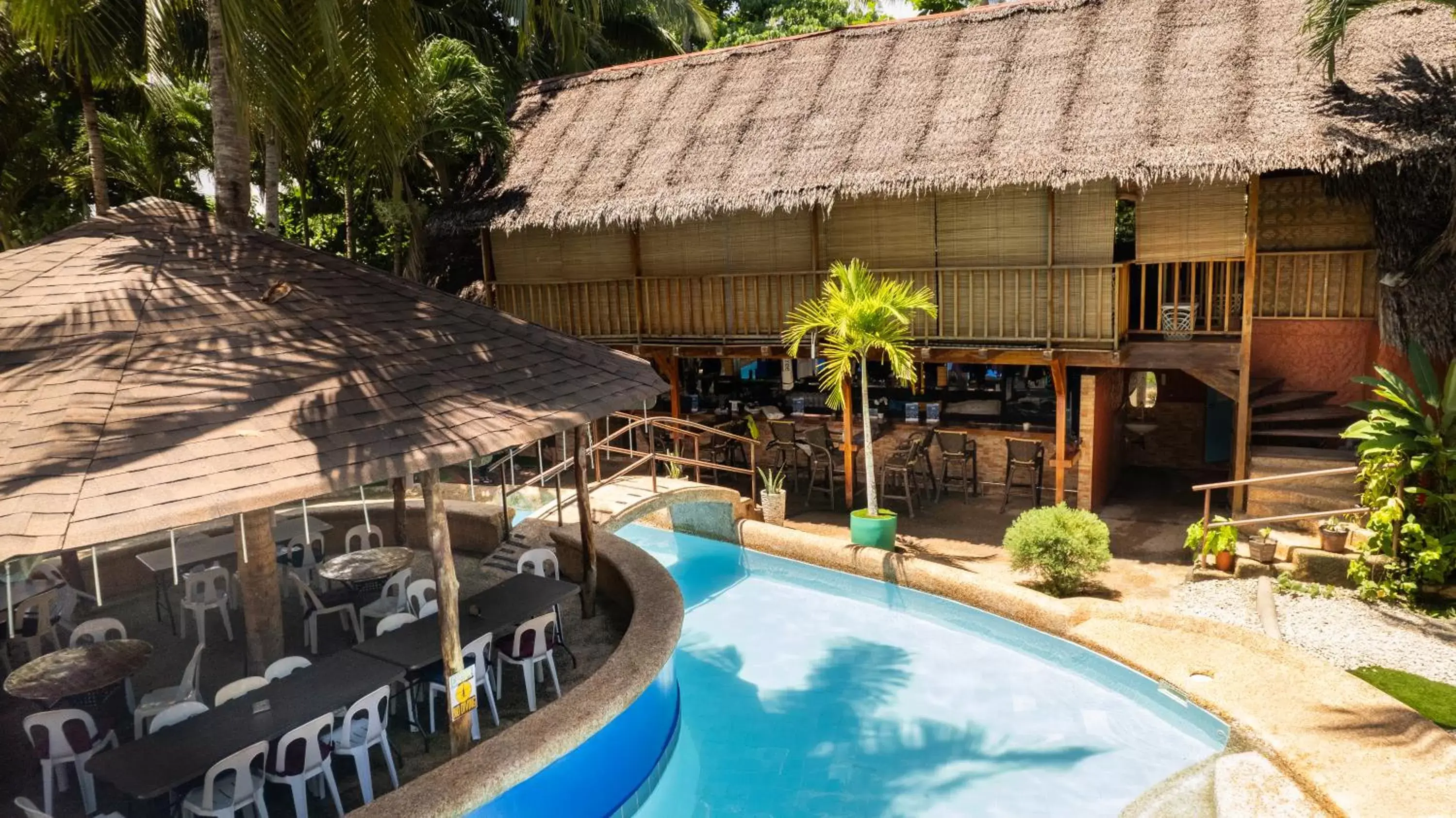 Pool View in Panglao Chocolate Hills Resort