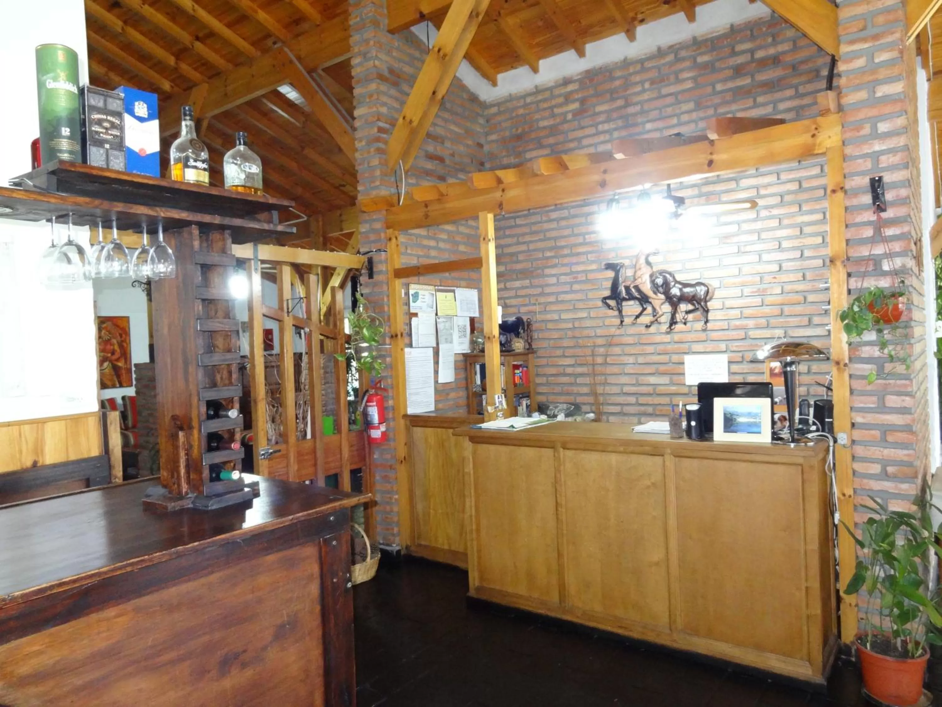 Lobby or reception in Hostería Lida