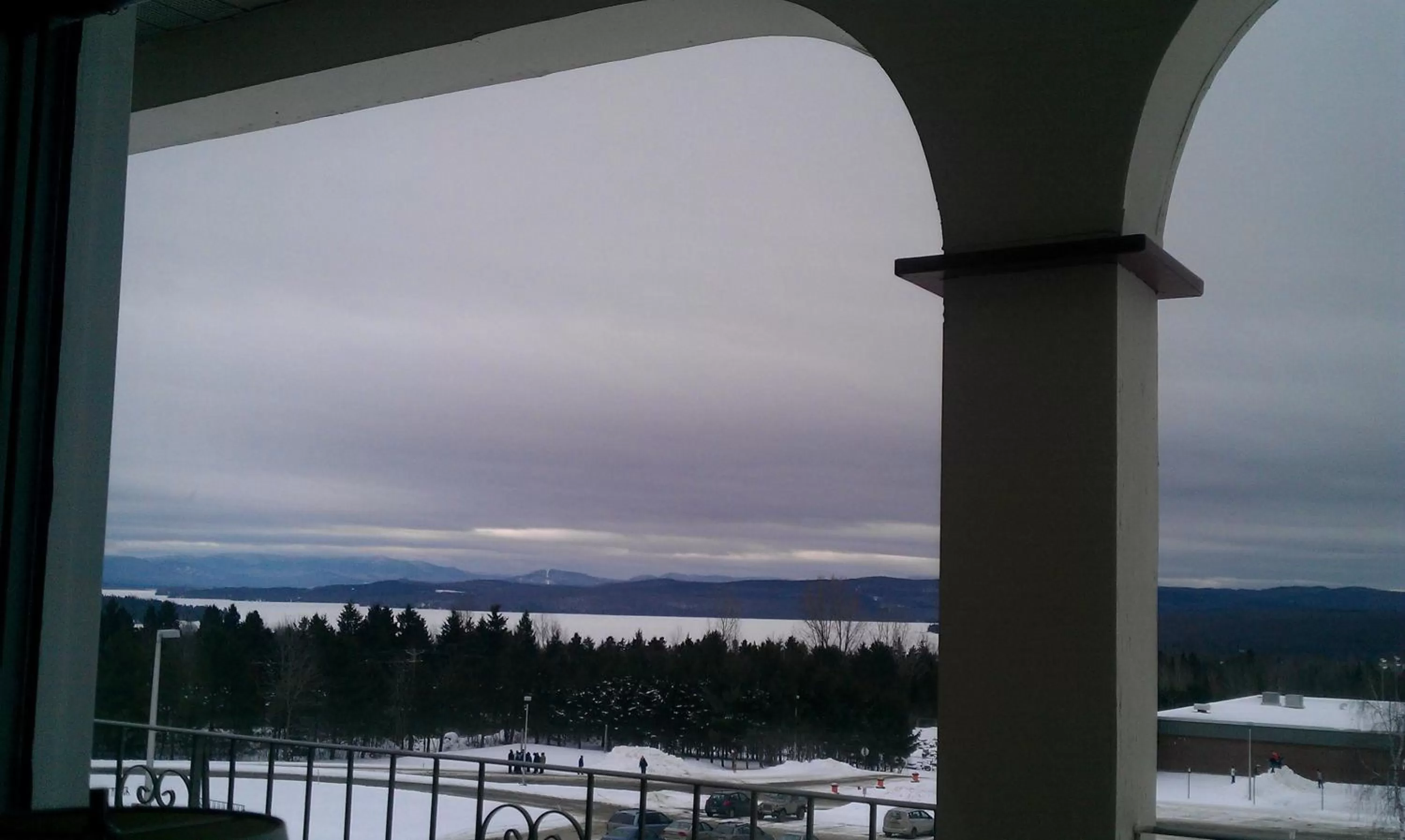 View (from property/room) in Hotel Motel Le Château