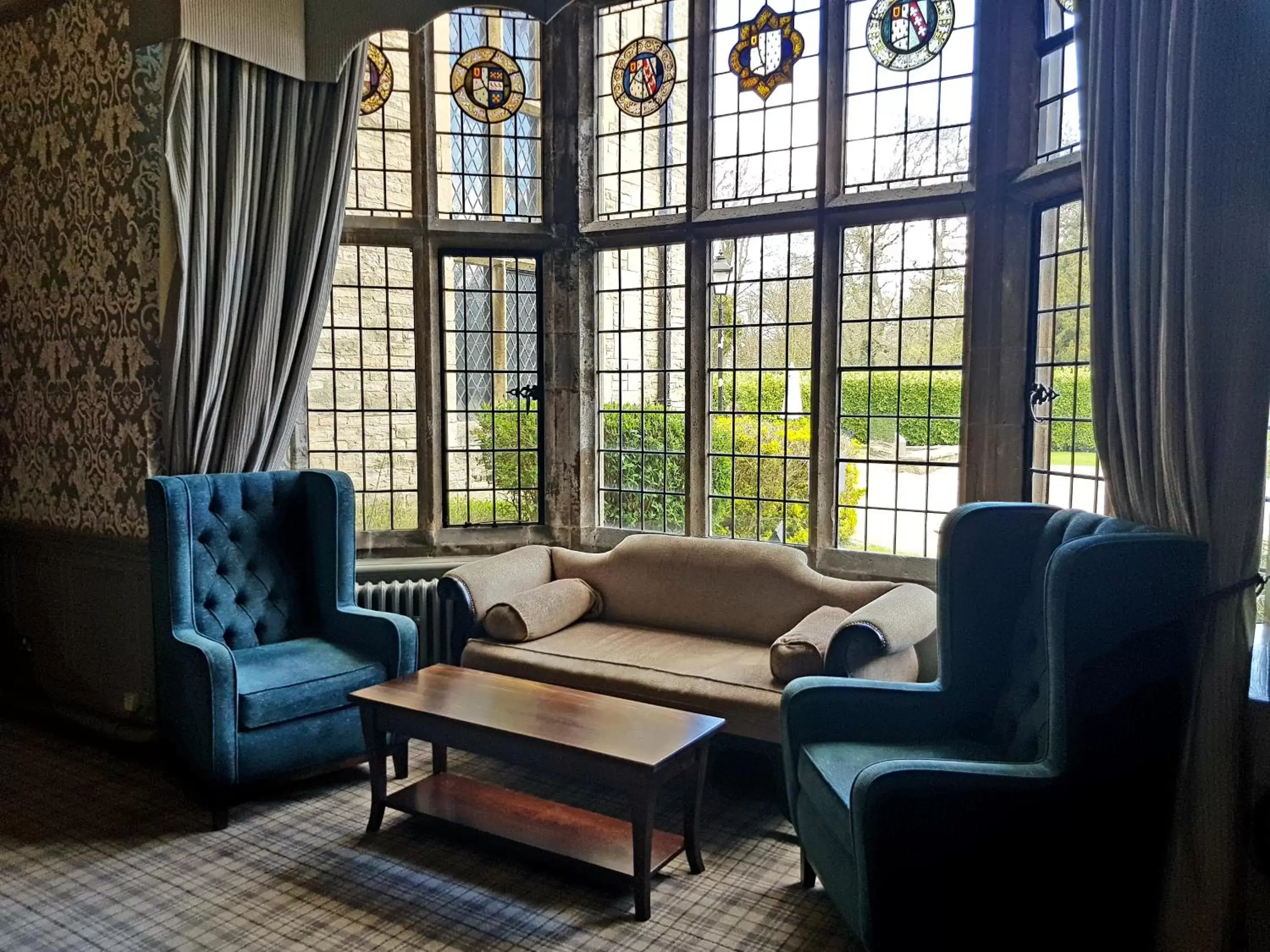 Lounge or bar, Seating Area in Redworth Hall Hotel- Part of the Cairn Collection