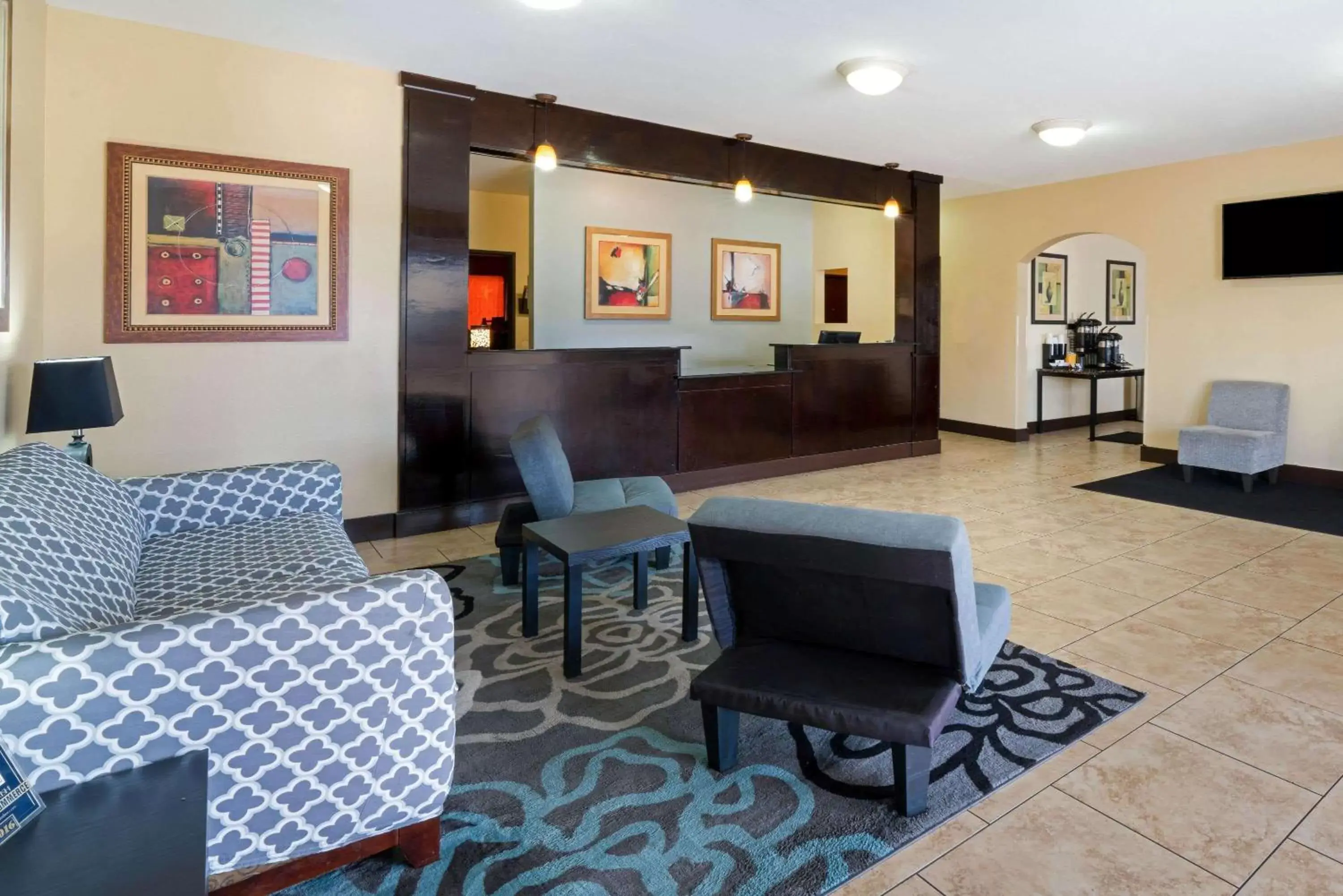 Lobby or reception in La Quinta by Wyndham Morgan City Lobby or reception in La Quinta by Wyndham Morgan City