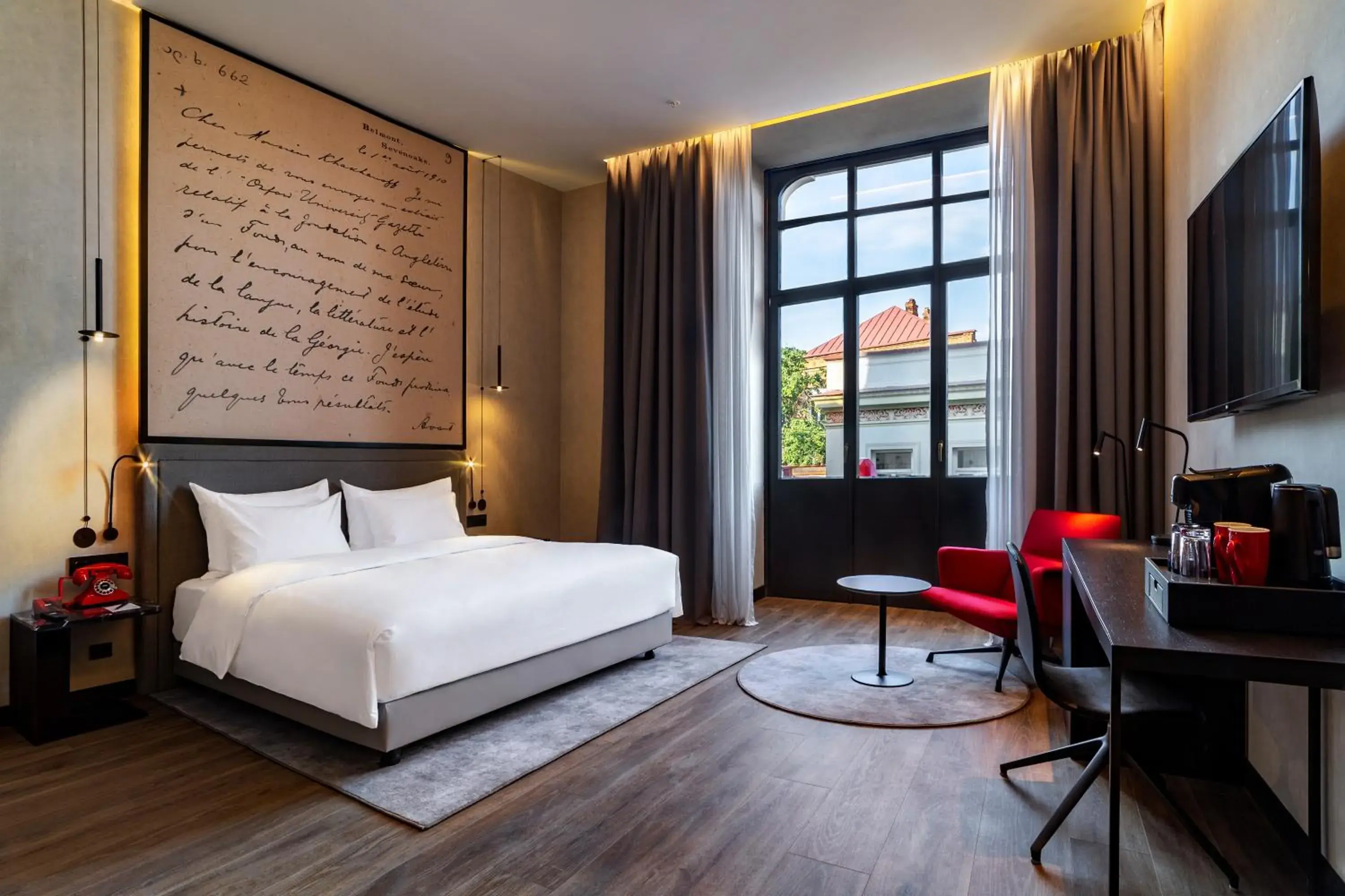 Superior Room with Balcony in Radisson RED Tbilisi