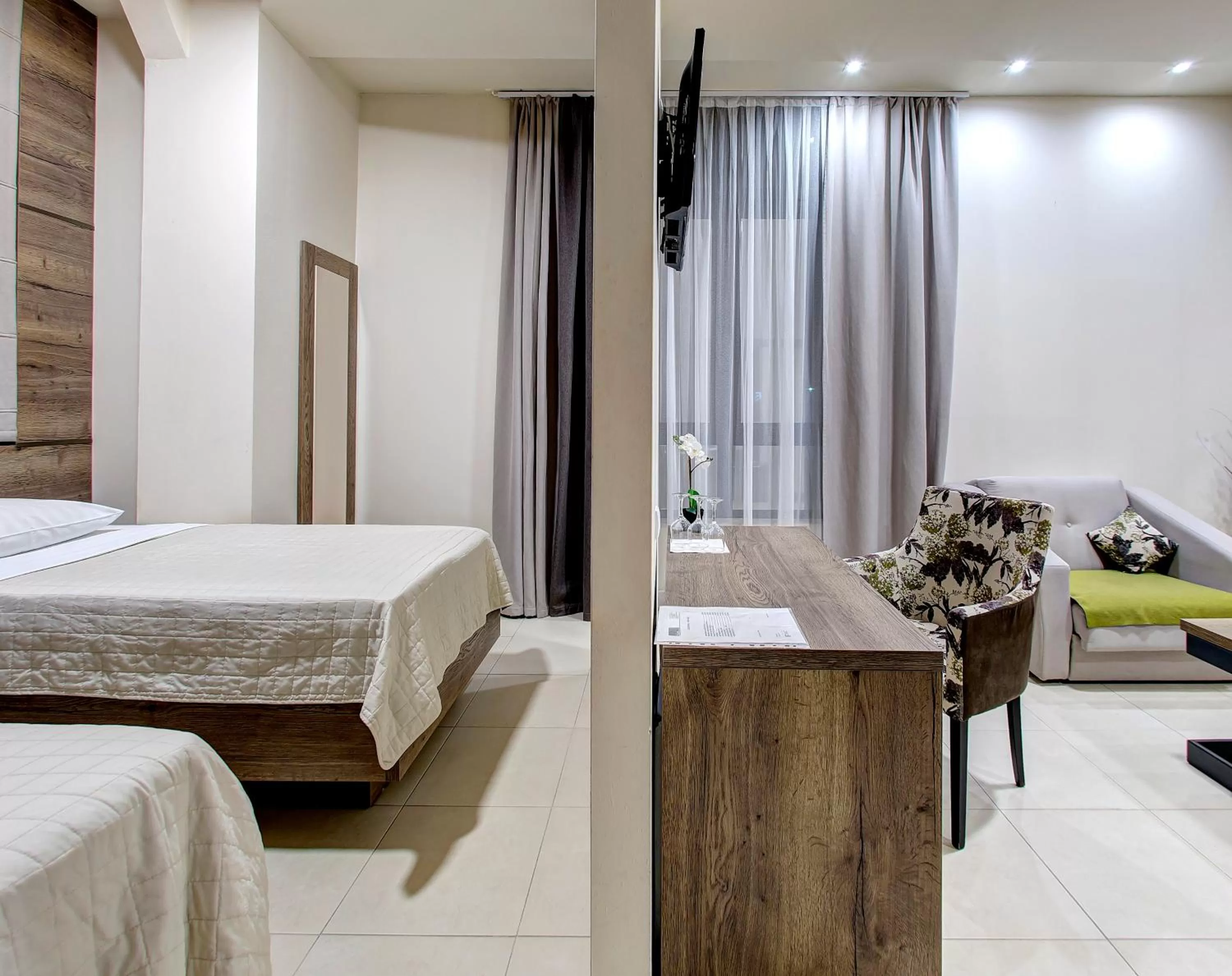 Bed in Hotel Le Pont