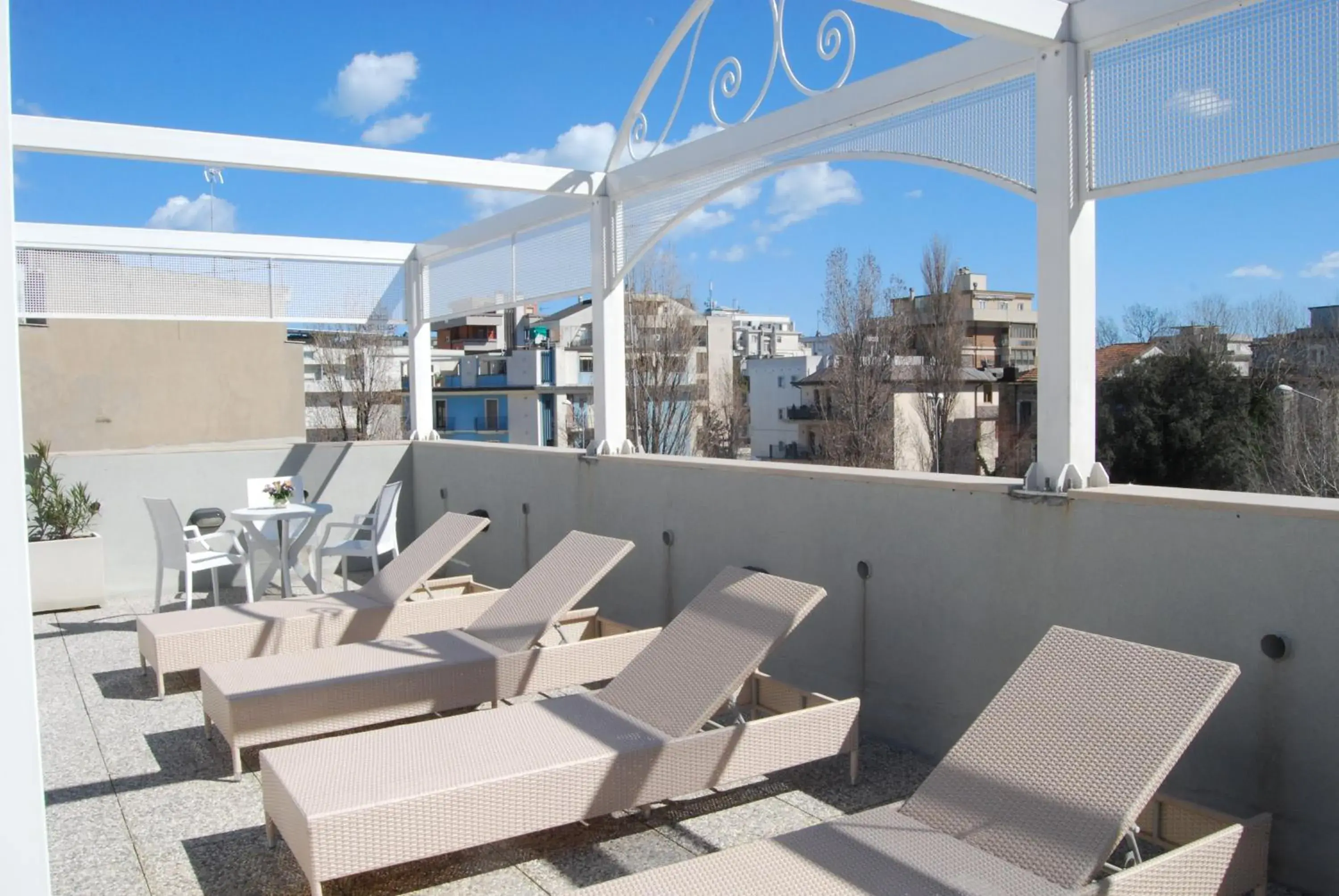 Balcony/Terrace in Hotel Residence Villa Del Mare