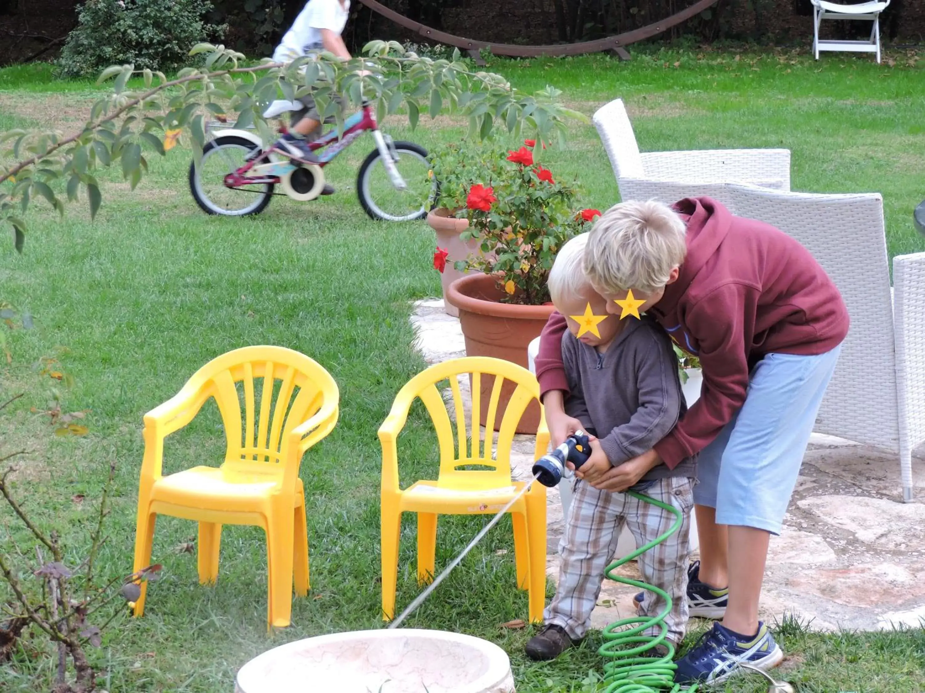 Garden, Children in Casale Fedele Family Village Vicino al Borgo