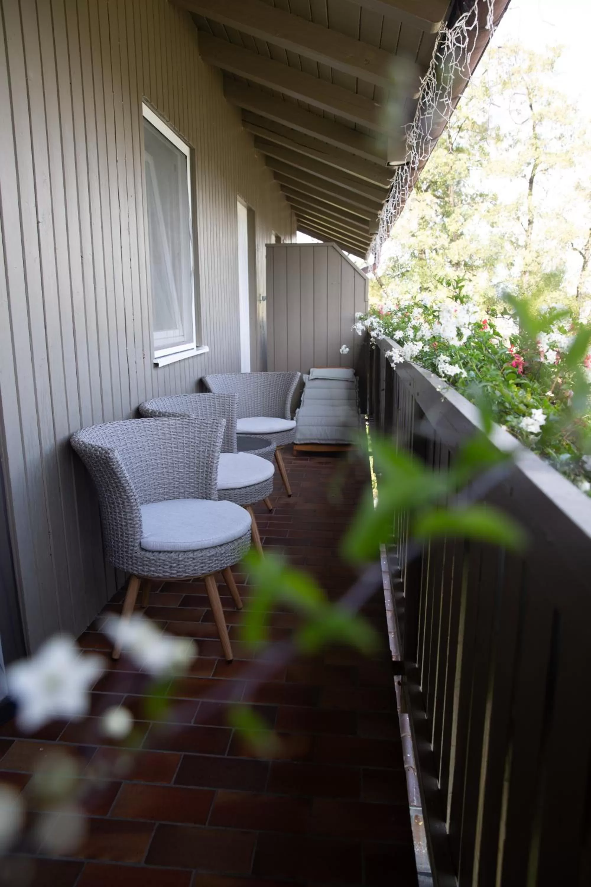 Balcony/Terrace in Hotel Schlossblick Chiemsee