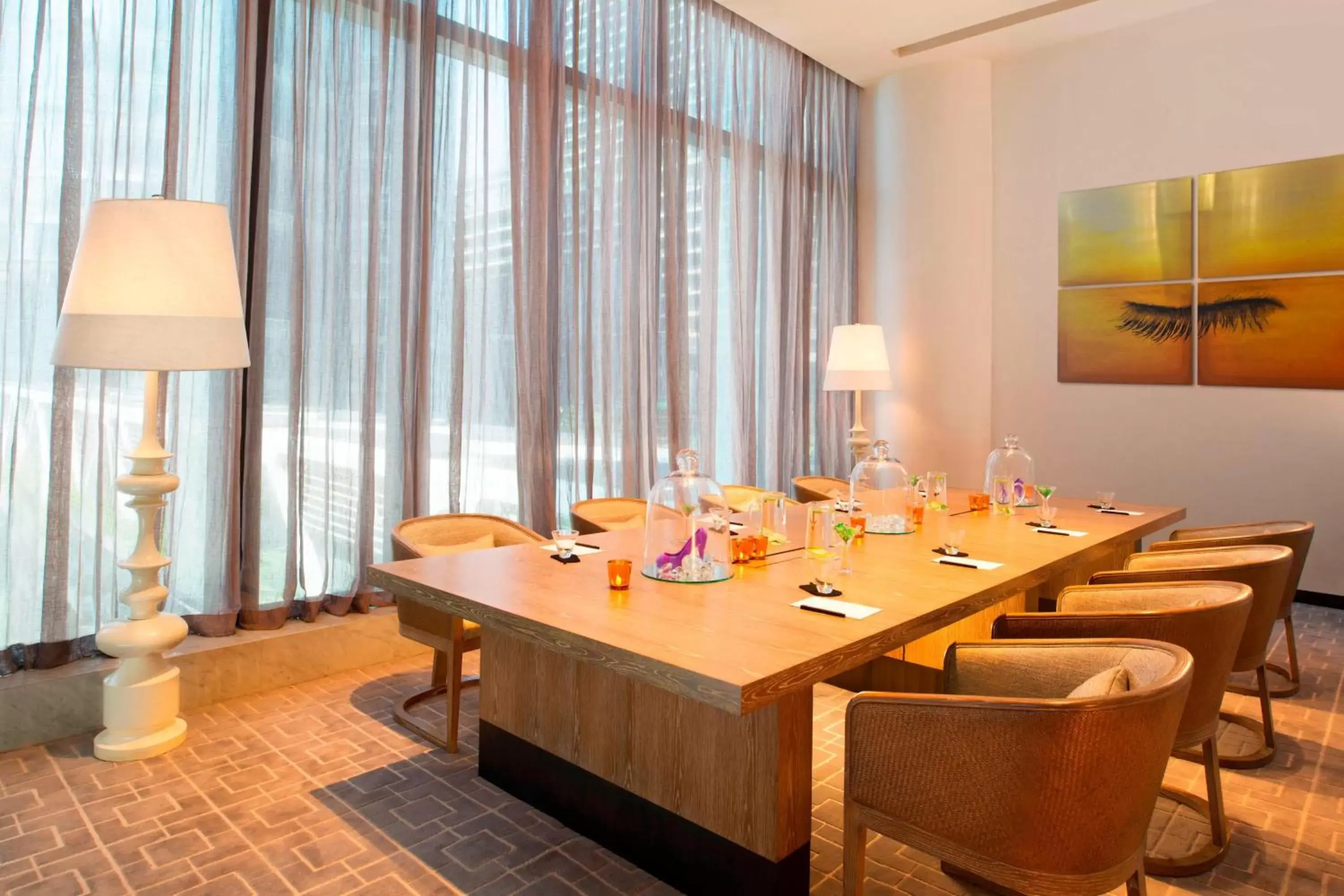 Meeting/conference room, Restaurant/Places to Eat in W Guangzhou