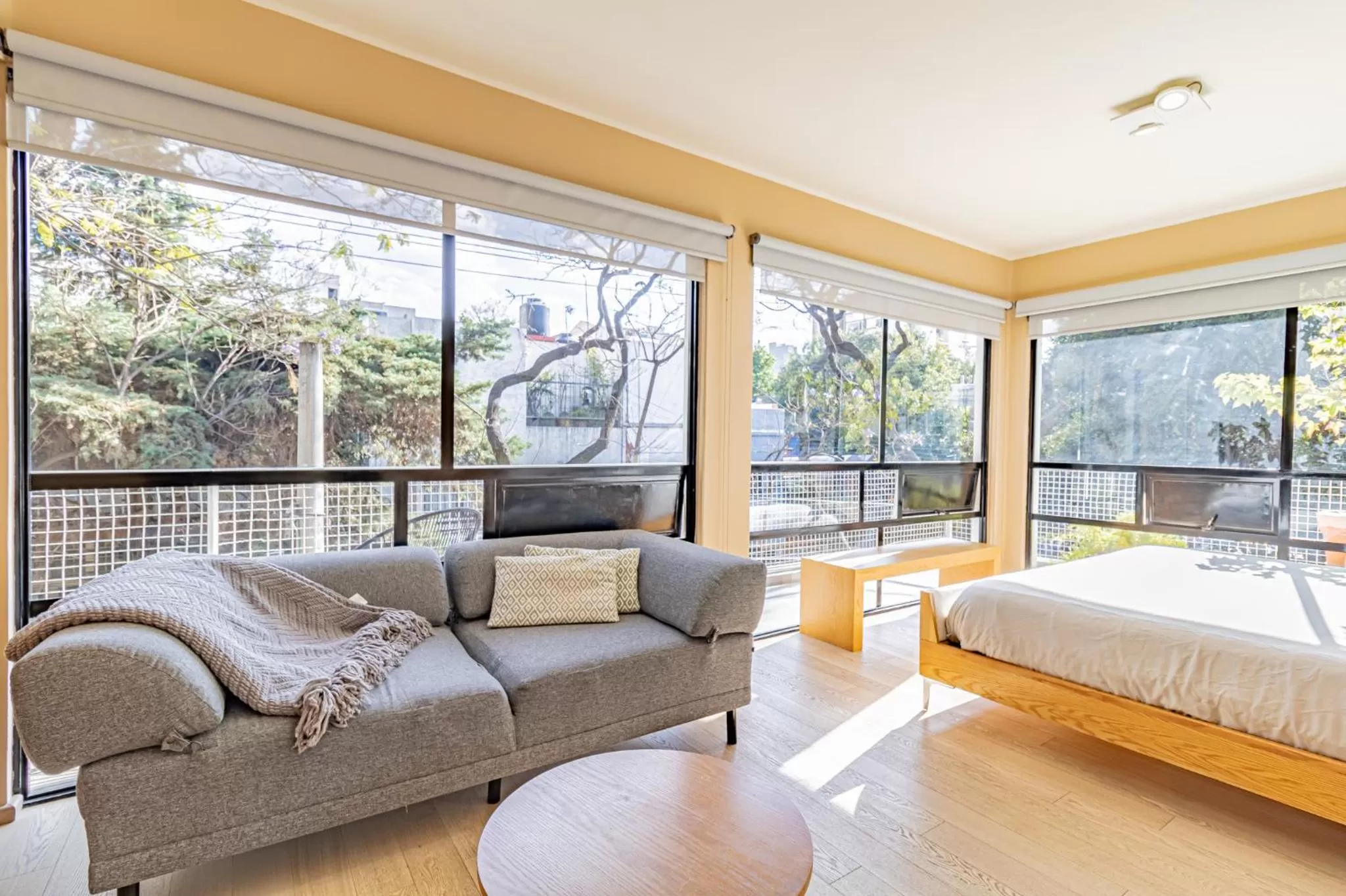 View (from property/room), Bed in Mi Zona Lodging WTC