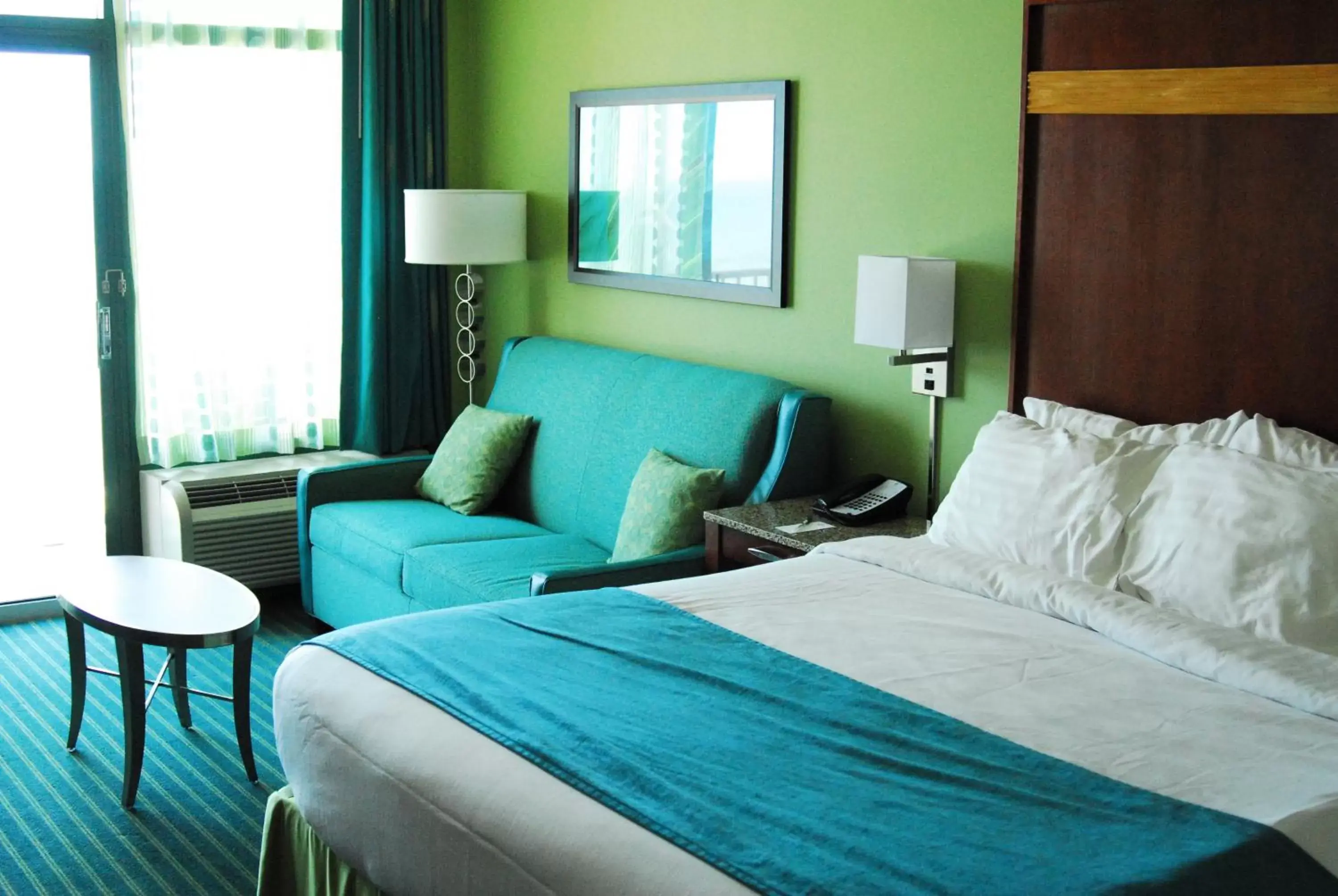 Bed in Holiday Inn & Suites Virginia Beach - North Beach, an IHG Hotel