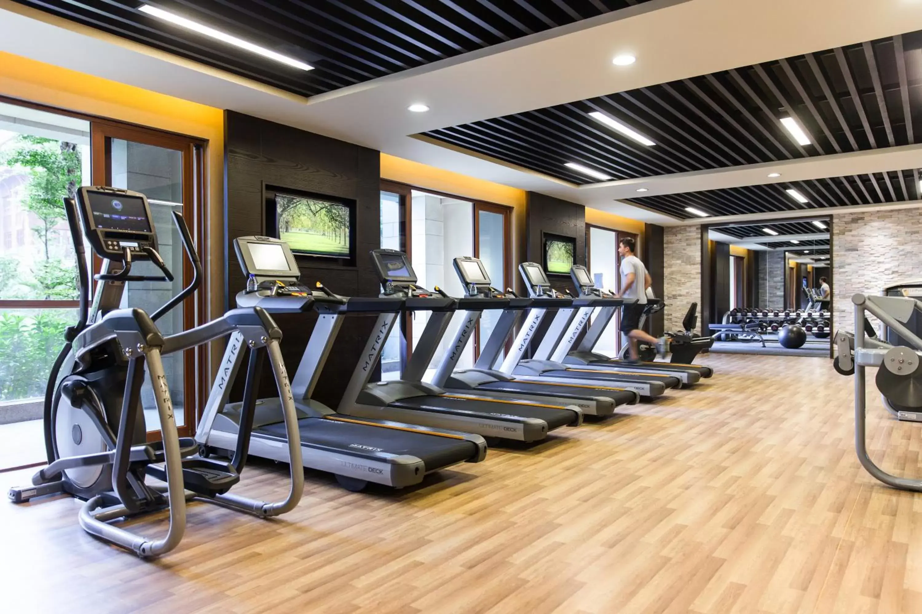 Fitness centre/facilities, Fitness Center/Facilities in Haikou Marriott Hotel