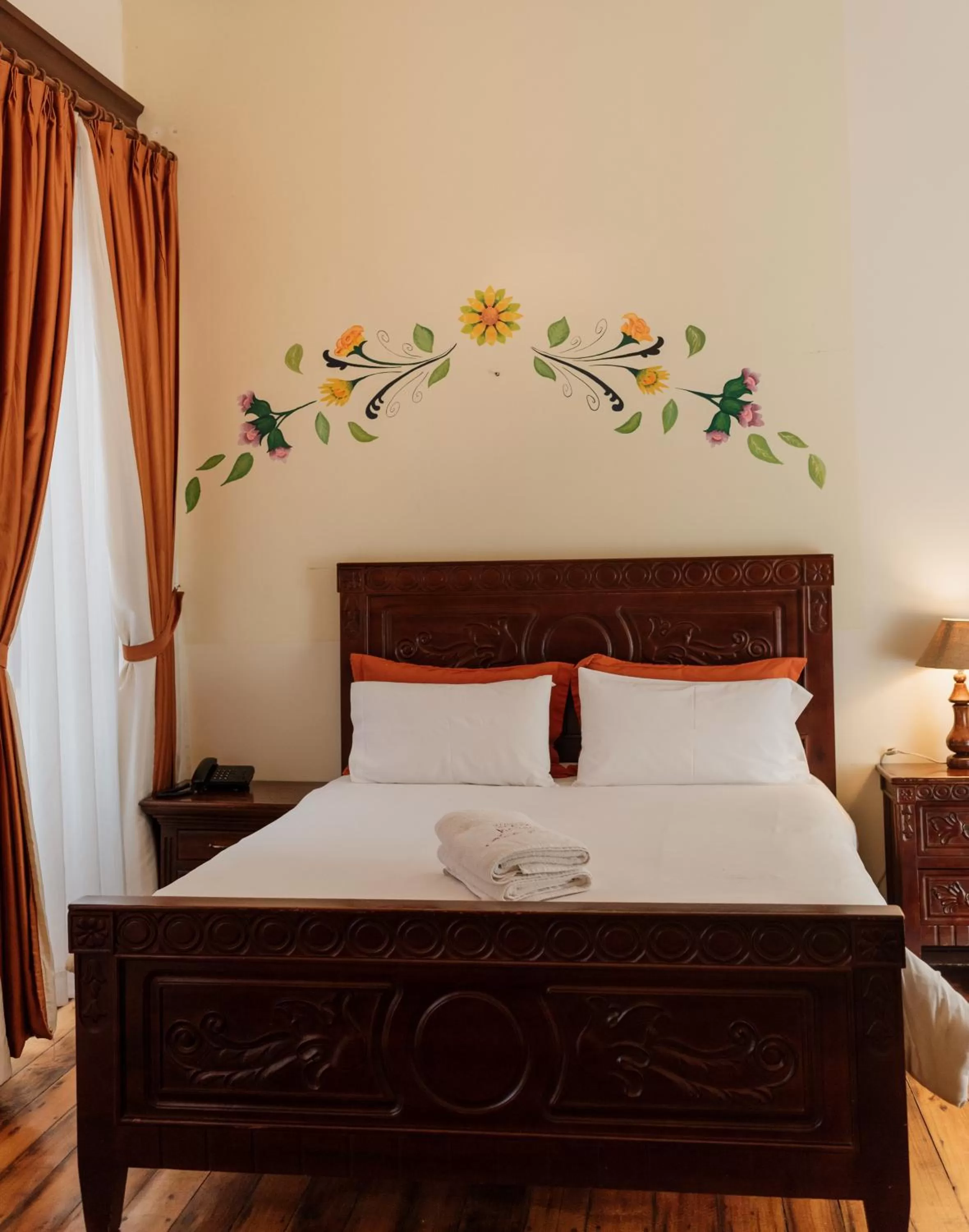 Bed in Hotel Spa Mansion Santa Isabella